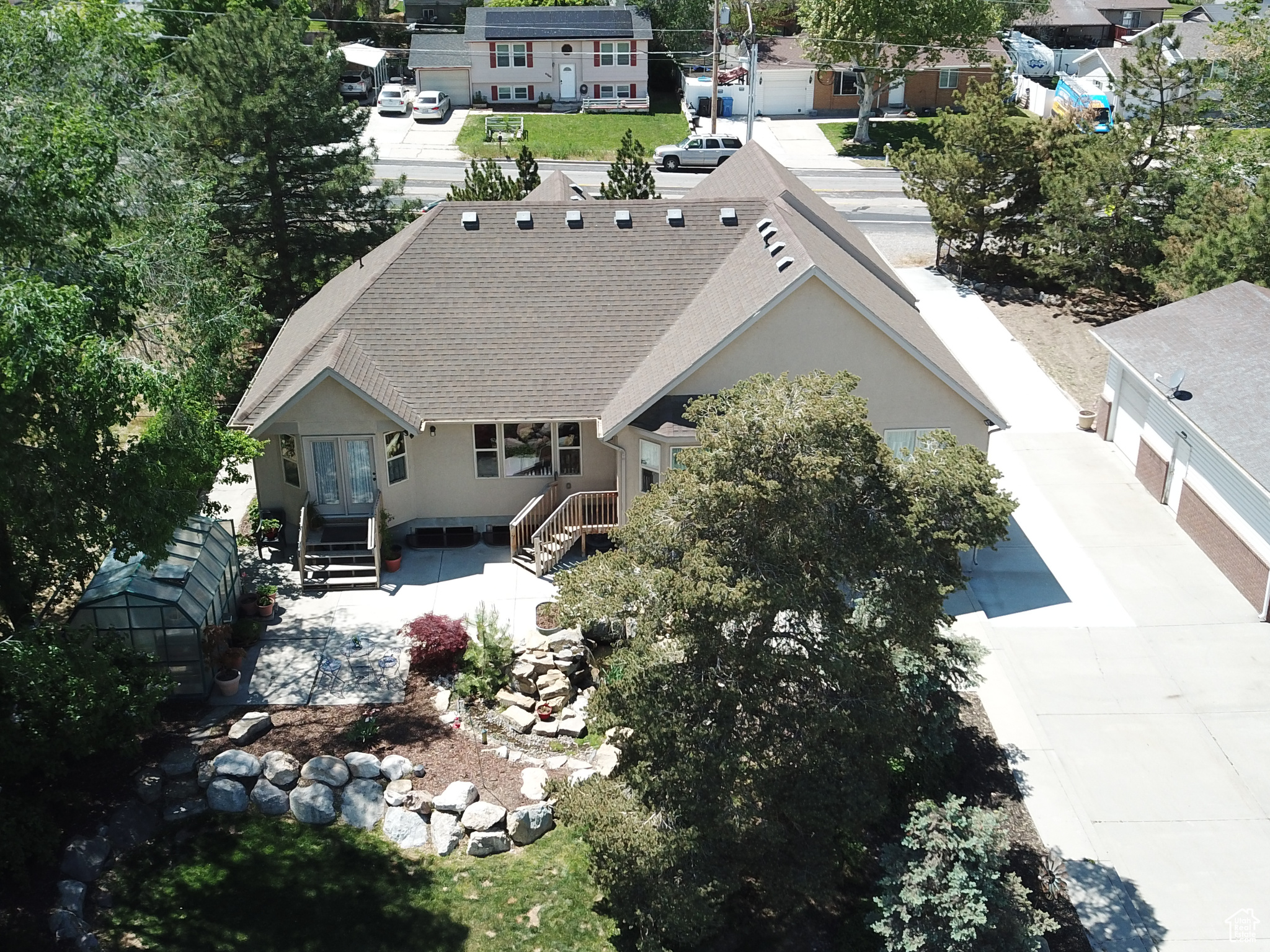 Aerial View-Backyard