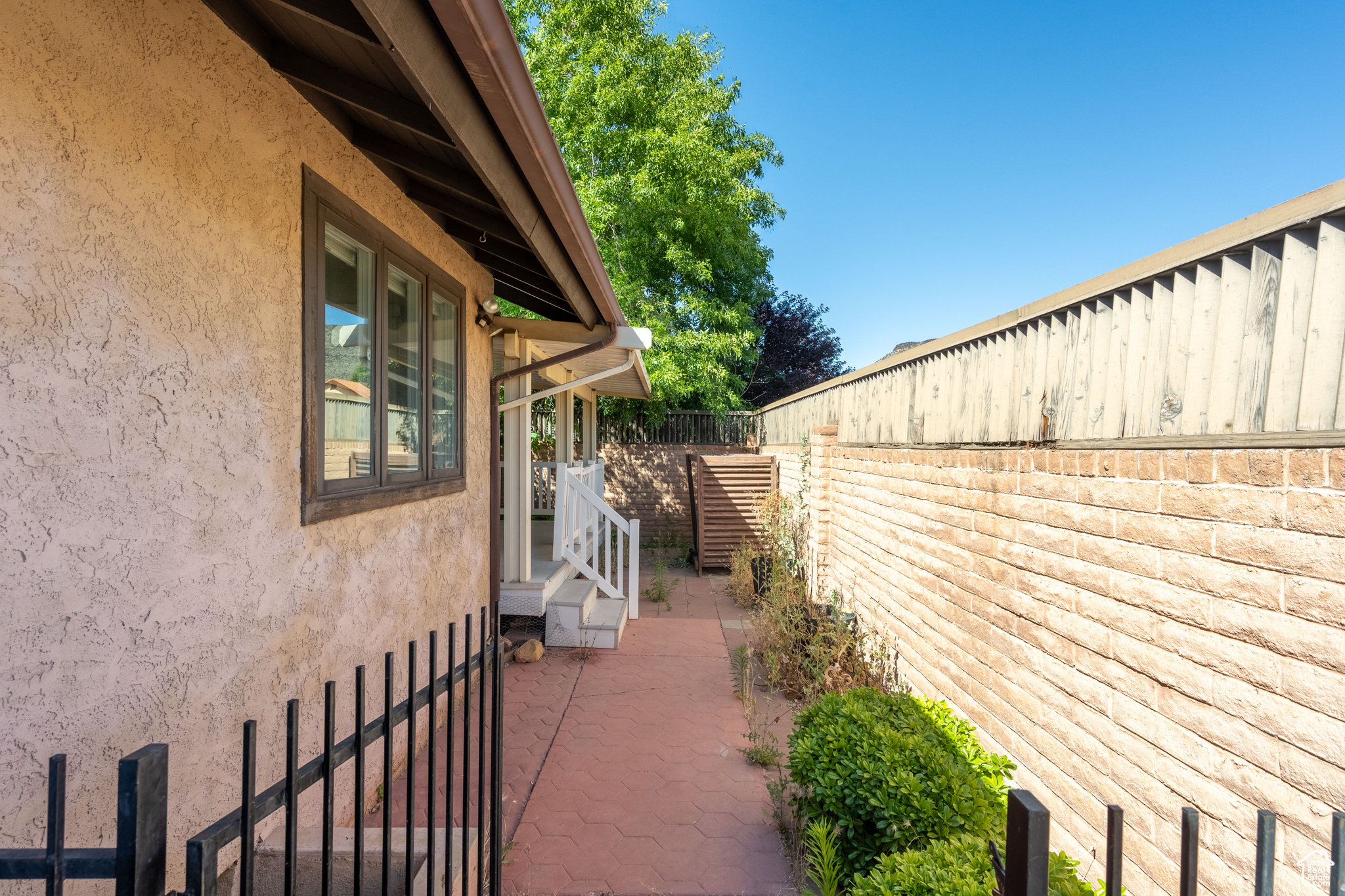 View of patio