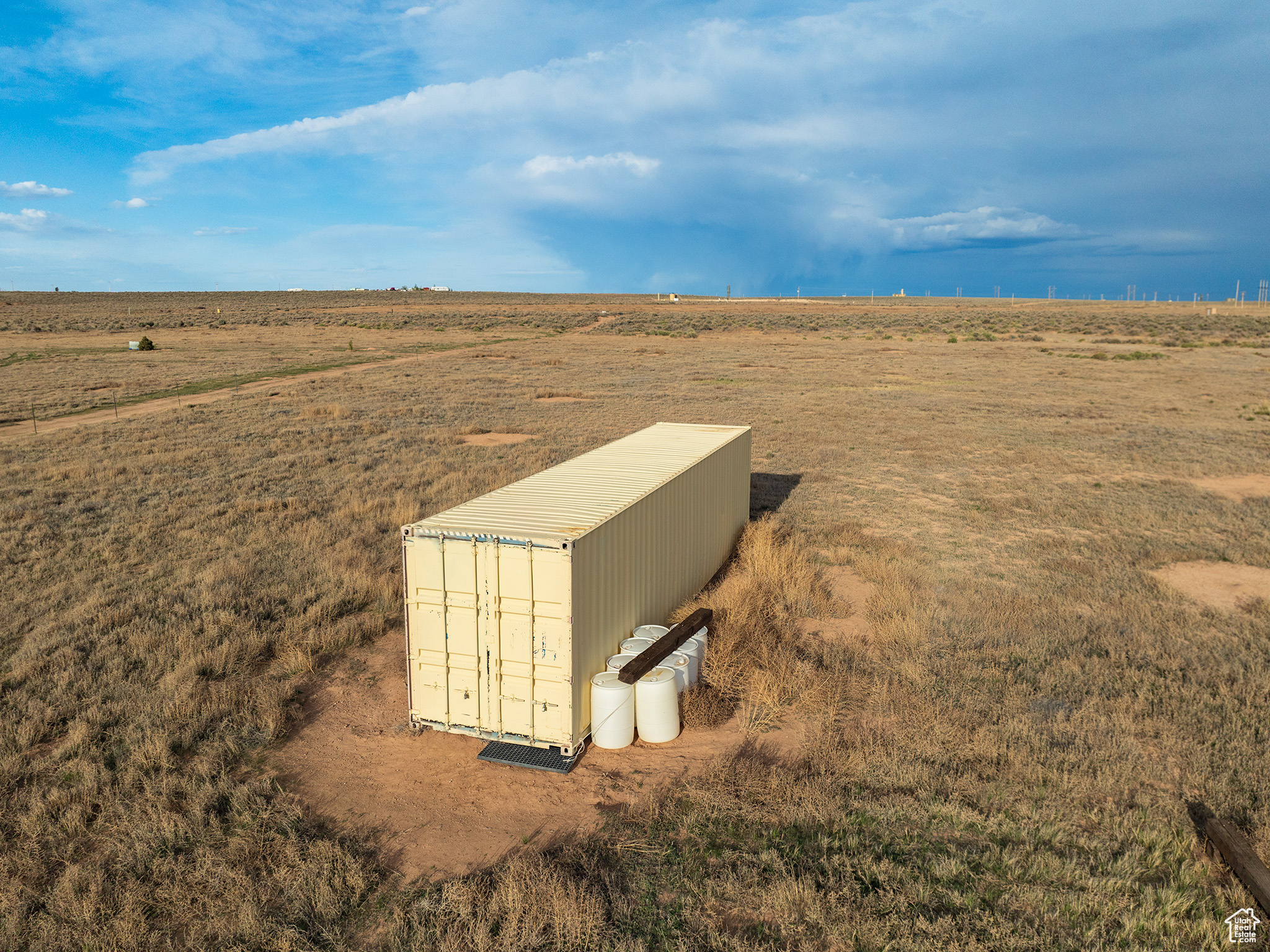 Bird's eye view with a rural view