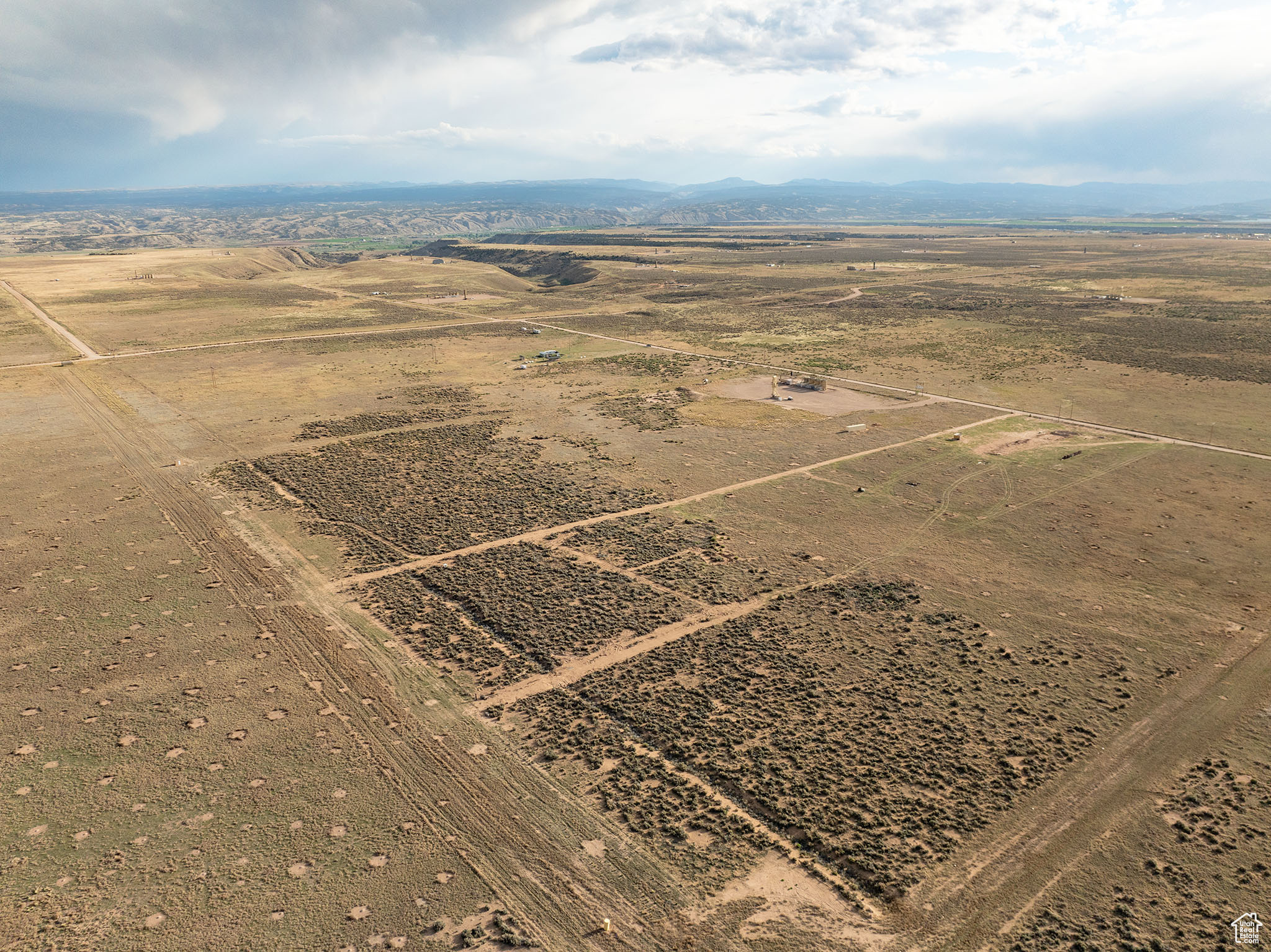 Drone / aerial view with a rural view