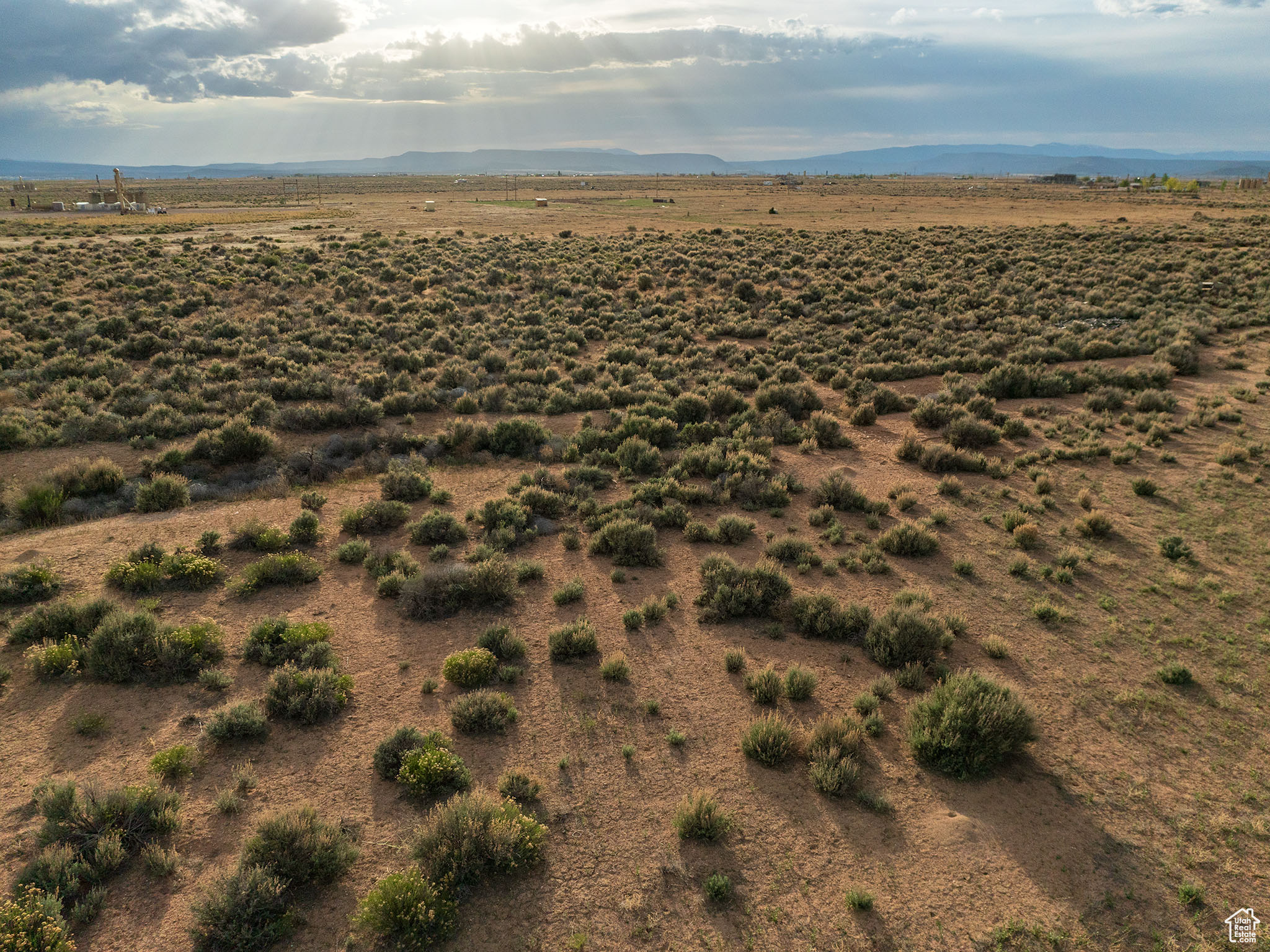 Bird's eye view featuring a rural view