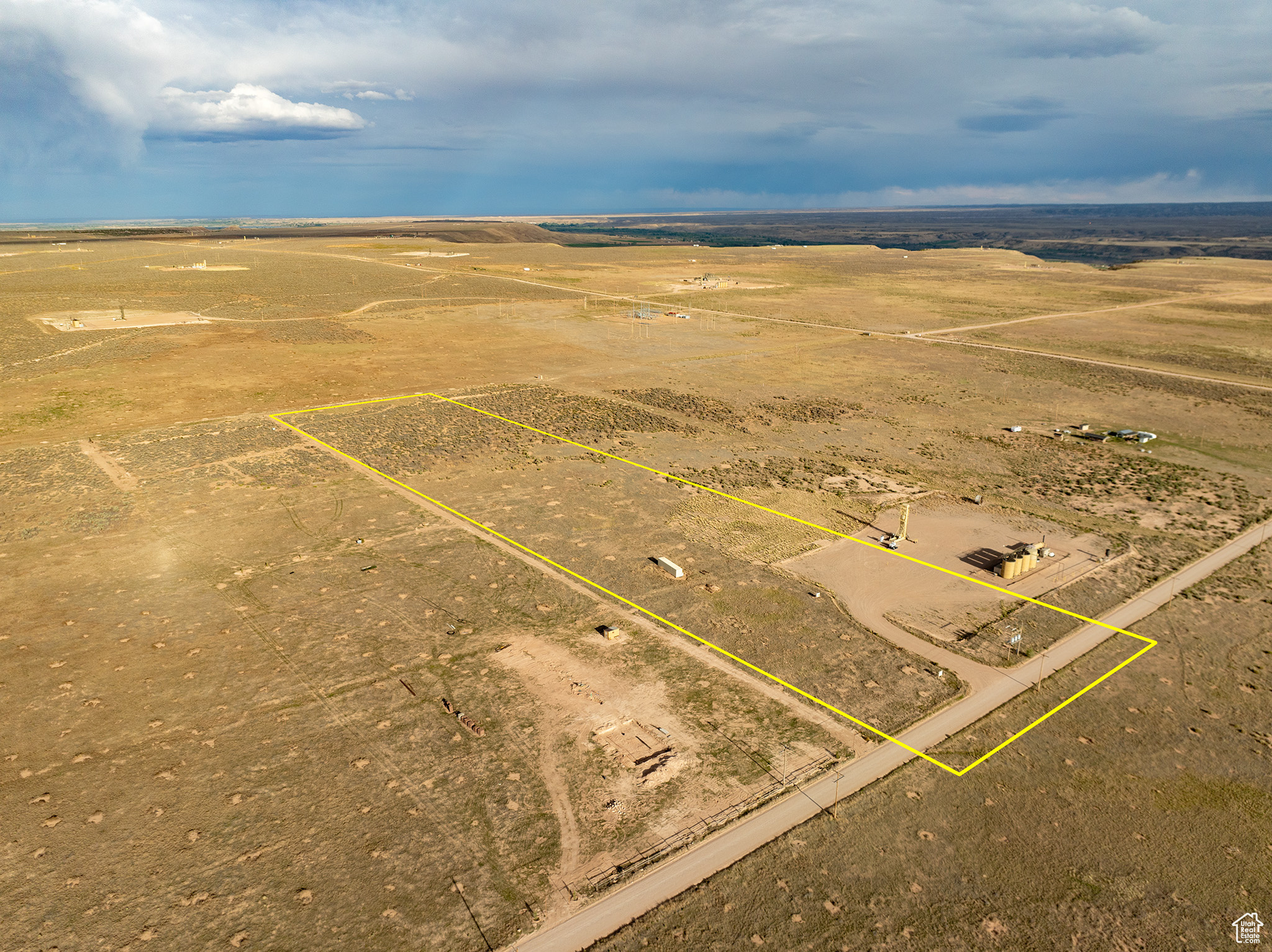 Drone / aerial view with a rural view