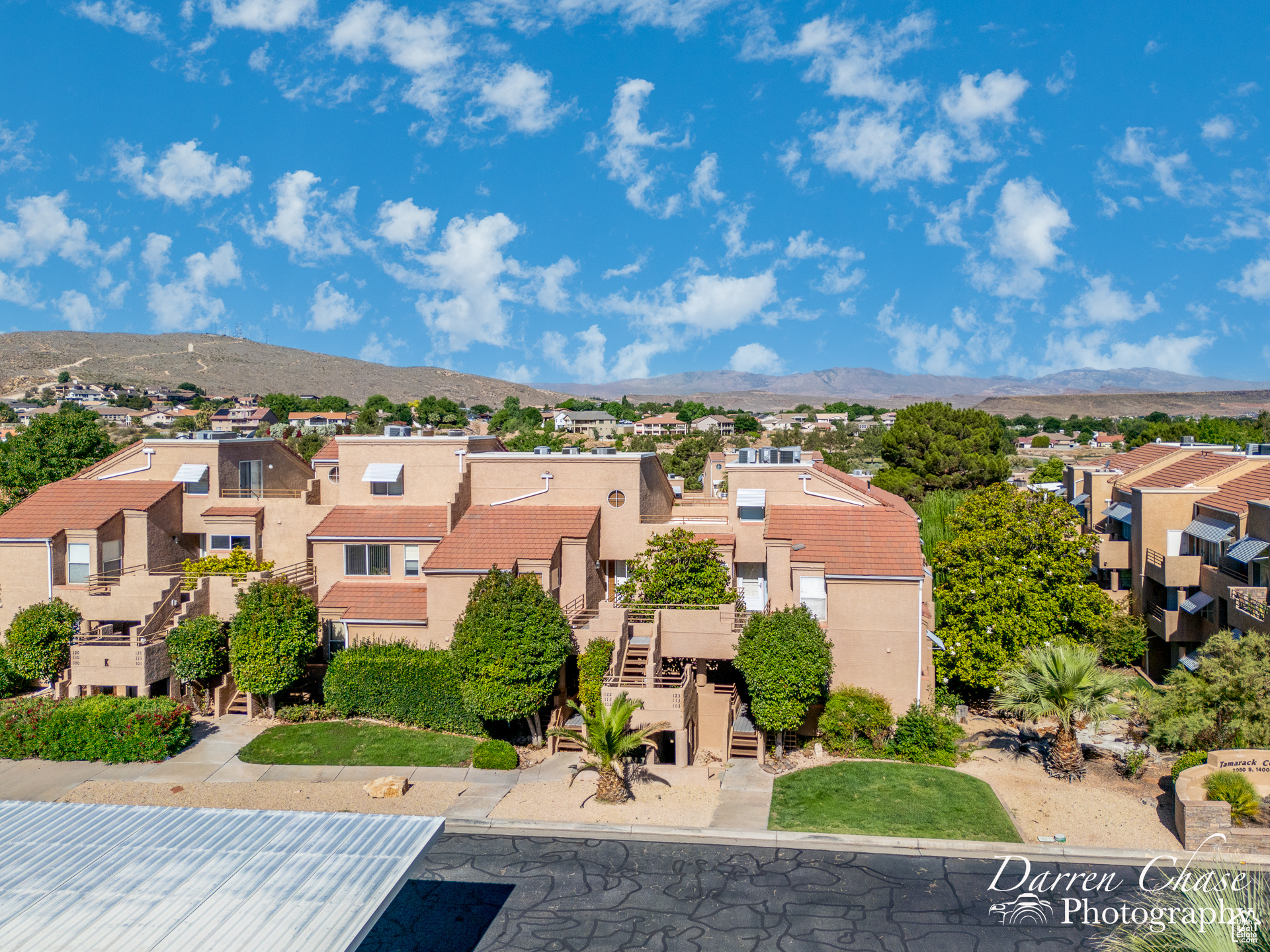 Drone view of Building K