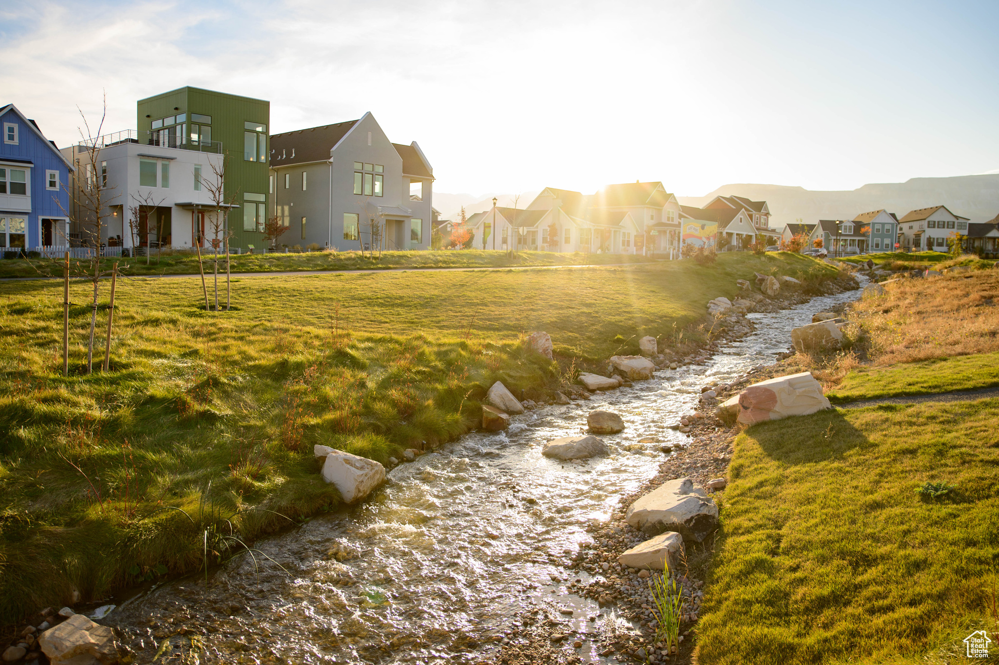 View of Daybreak Watercourse