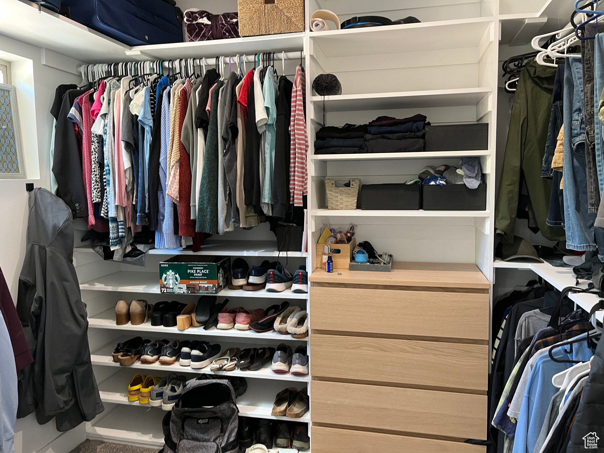 View of spacious closet in Master Suite