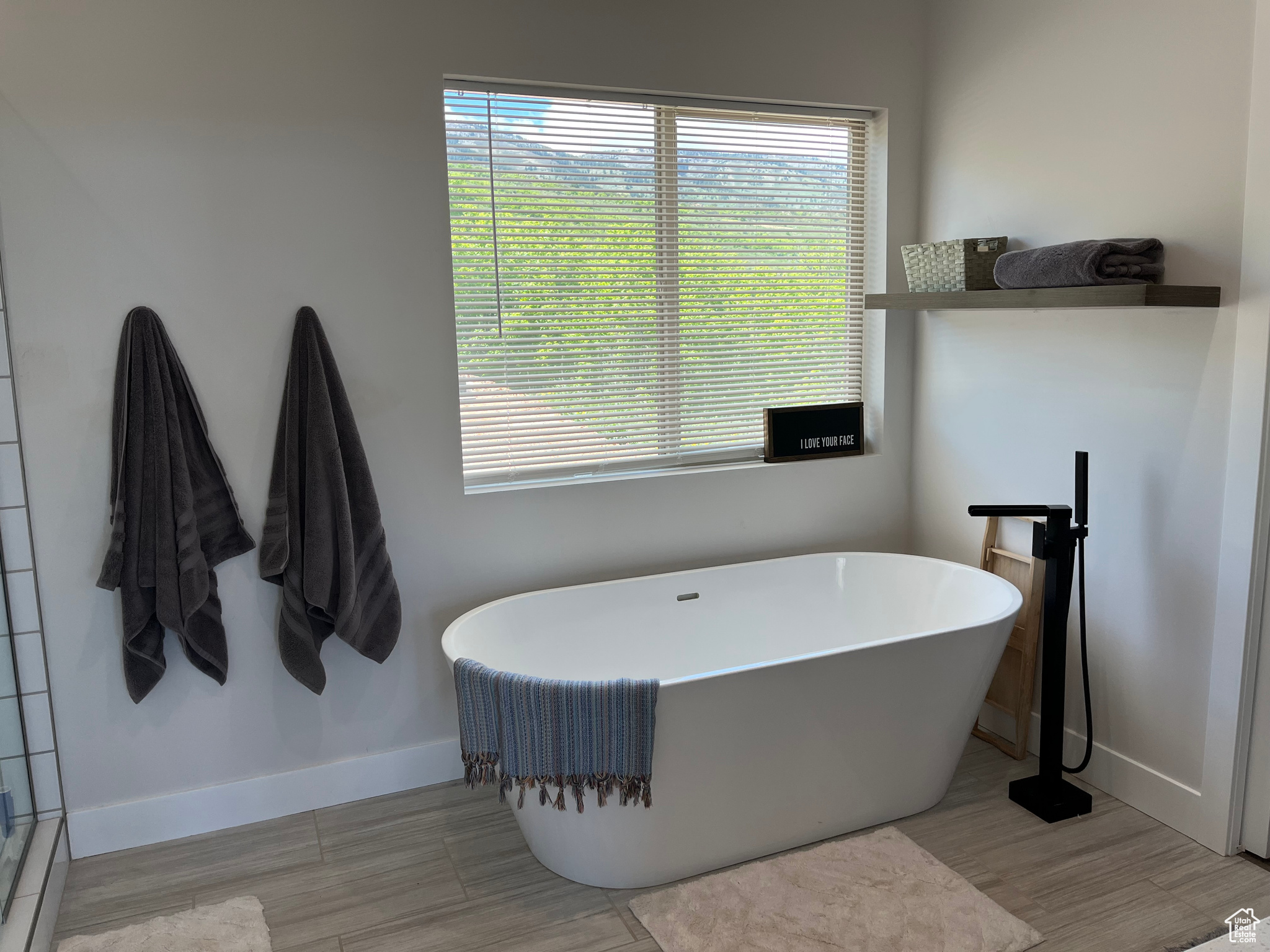 Master Bathroom with a soaking tub to relax in