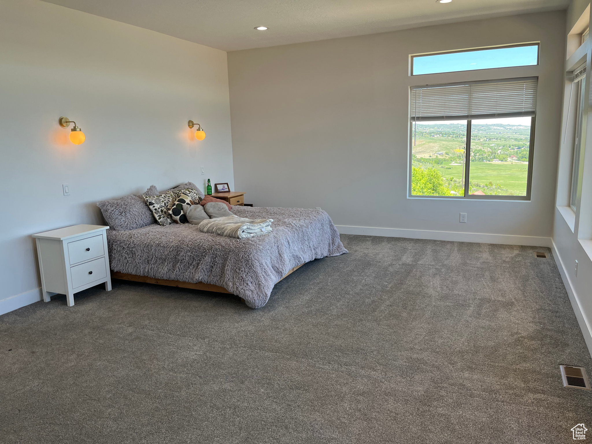 View of carpeted Master bedroom