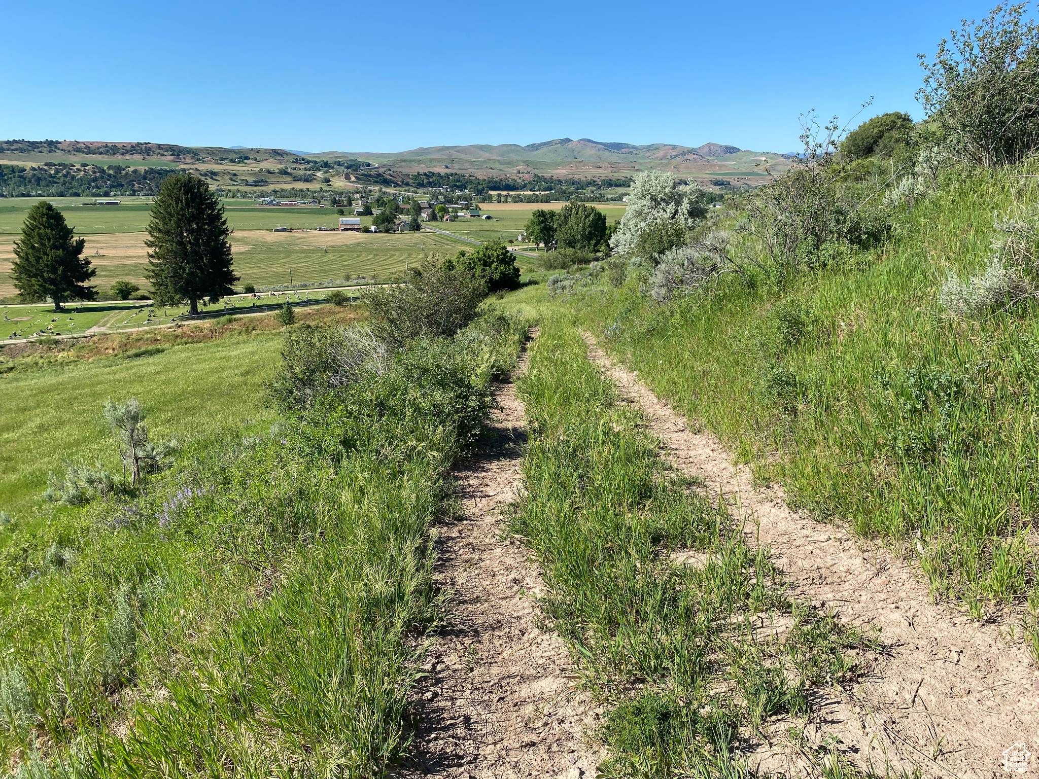 Exterior space with a rural view