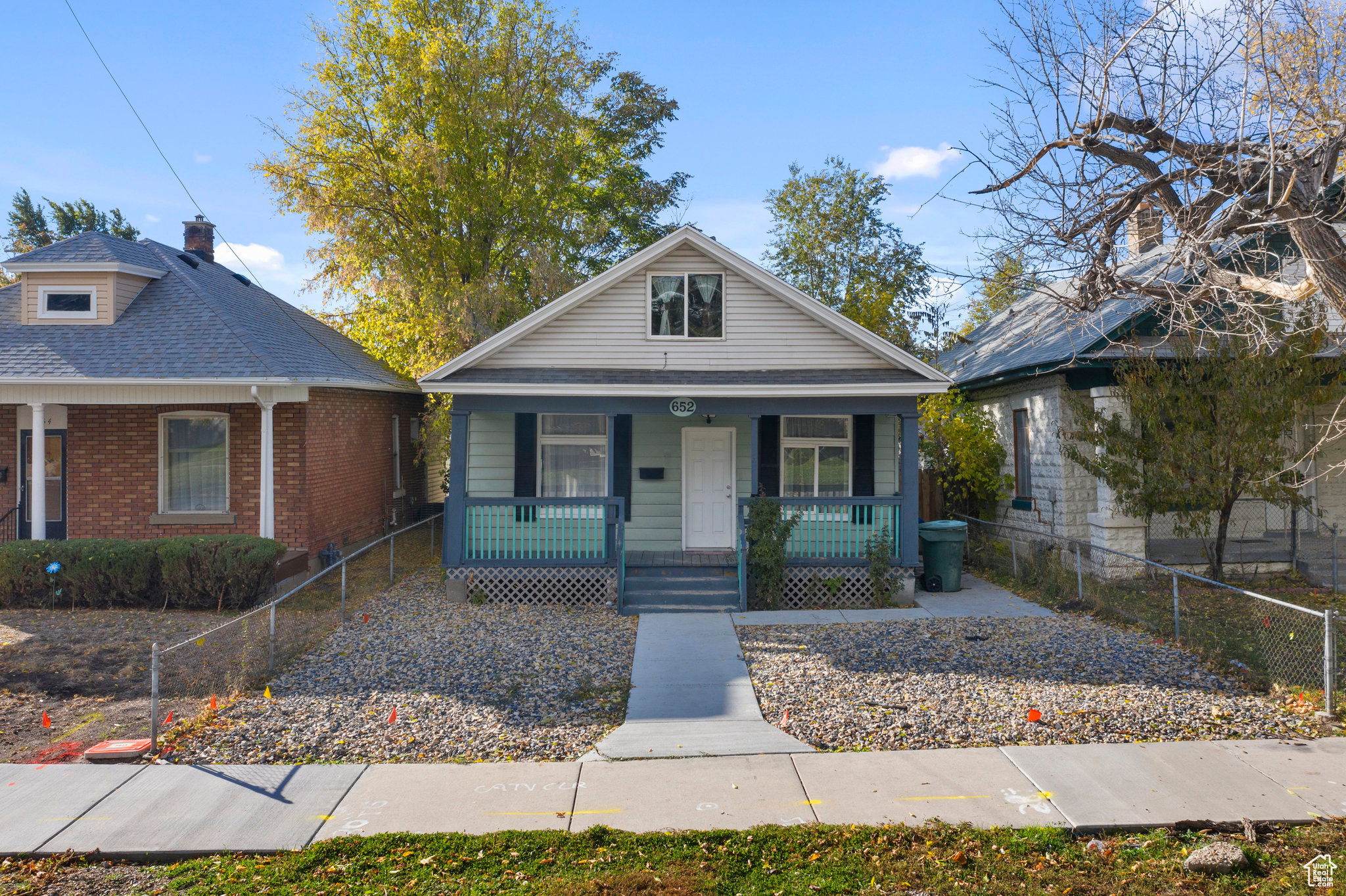 Bungalow with covered porch