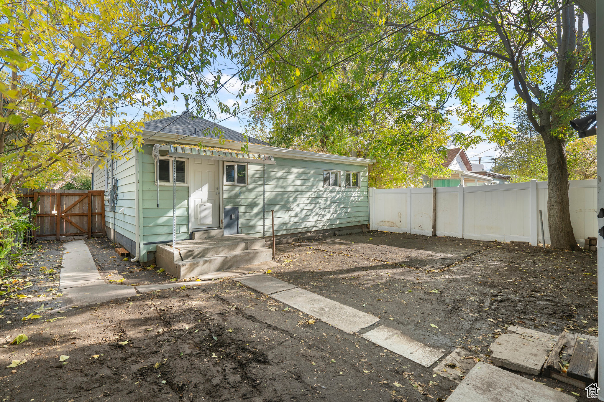 View of rear view of house