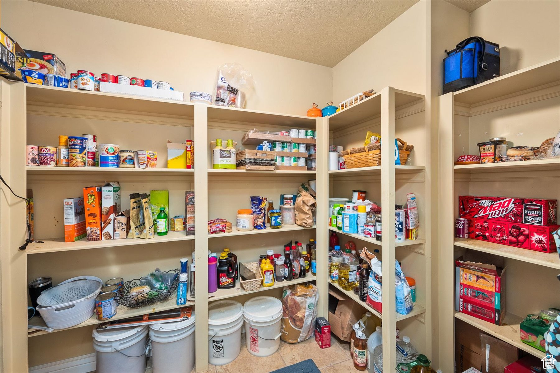 View of massive pantry