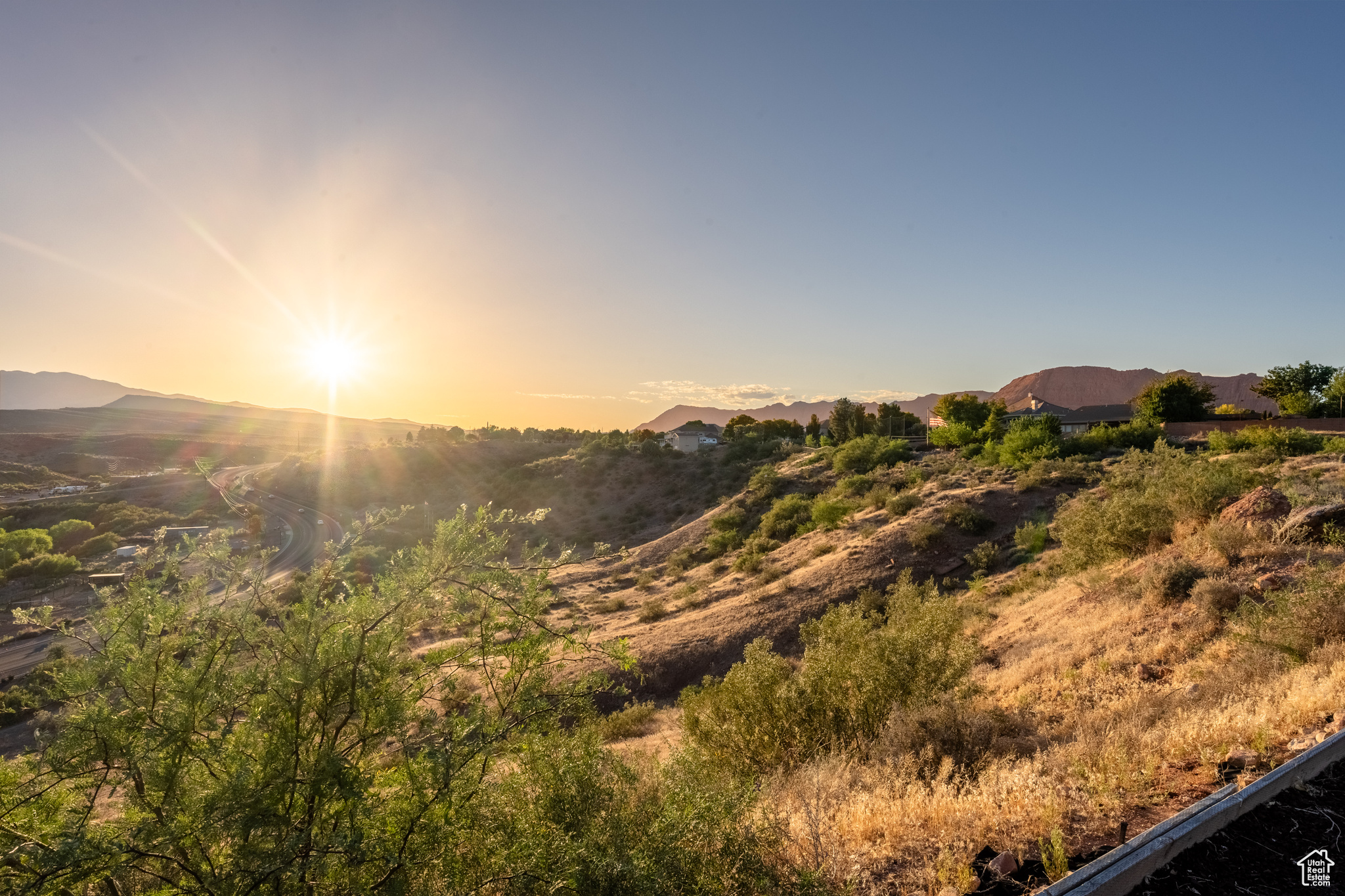 View of mountain view