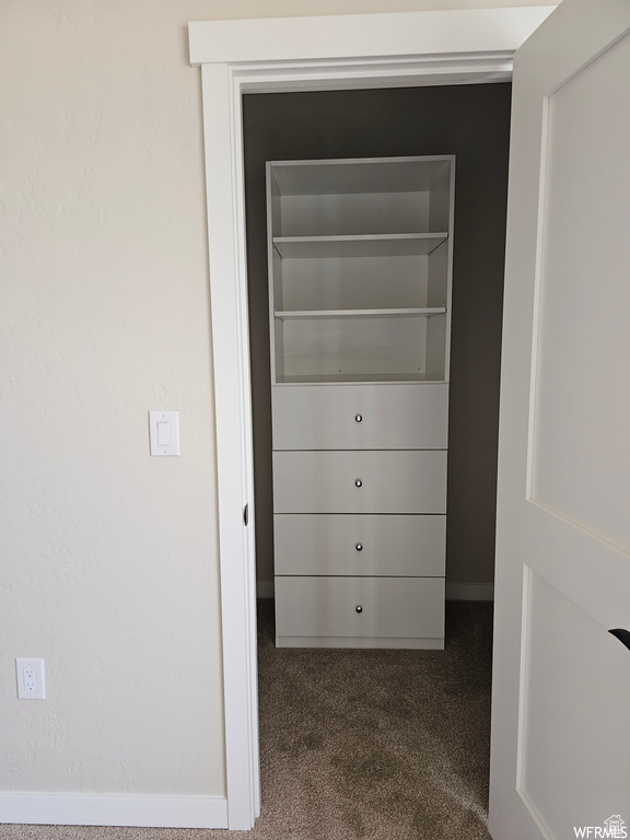 View of closet