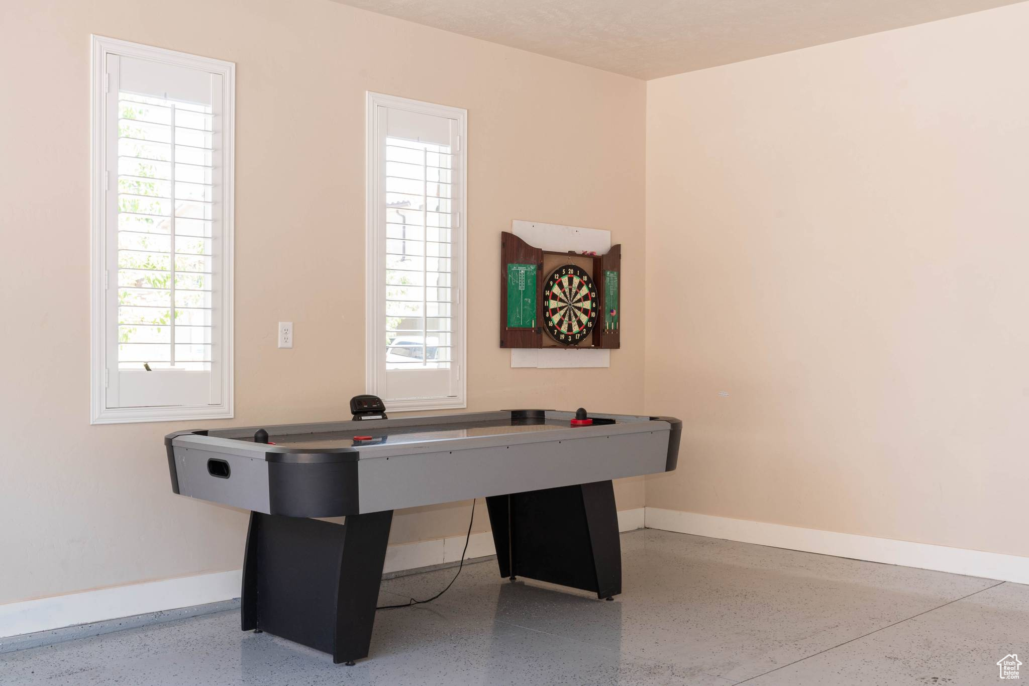 Home office featuring a wealth of natural light