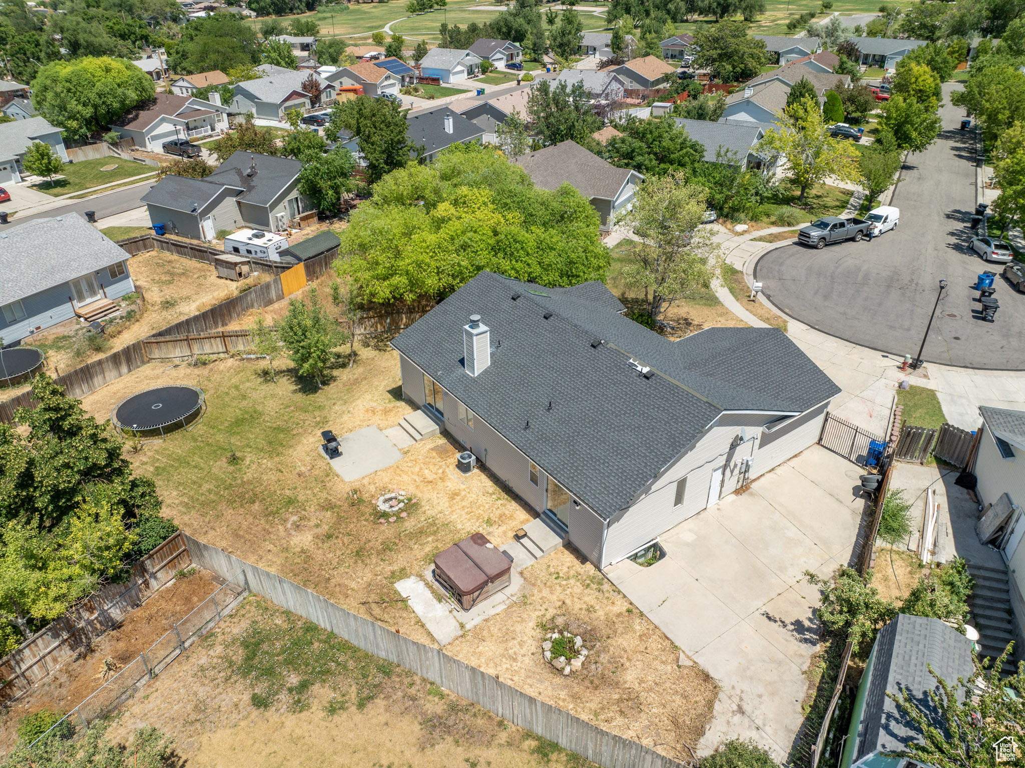 View of drone / aerial view