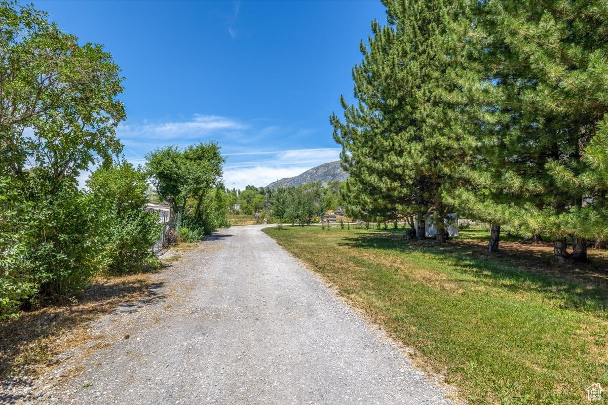 Private driveway