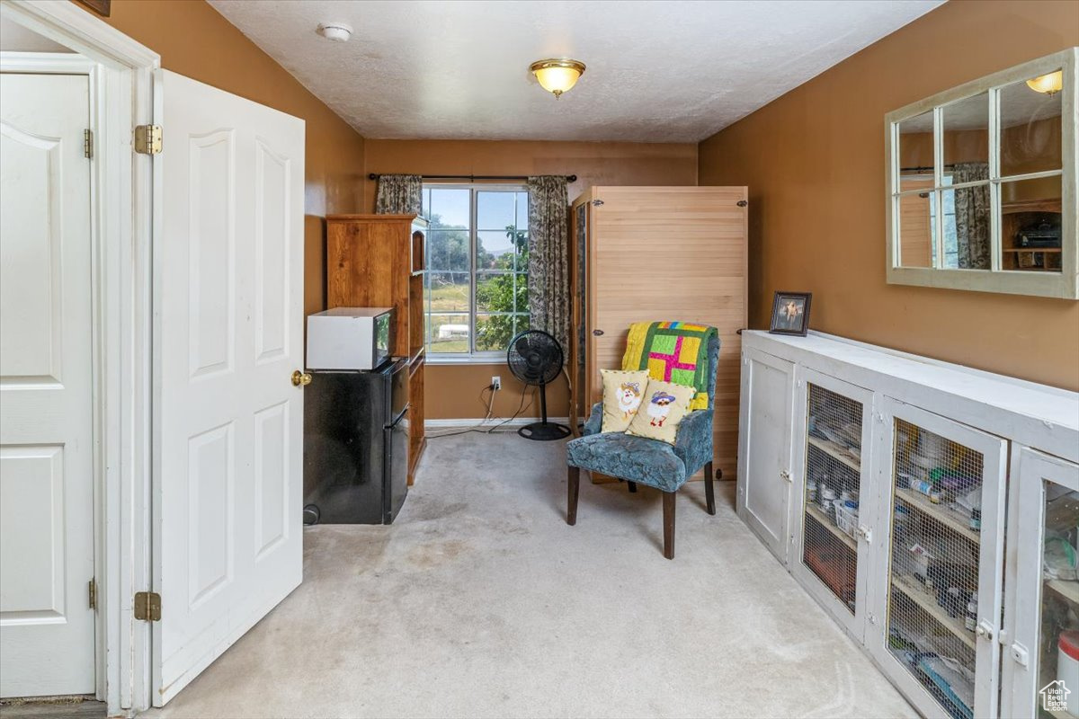 Large master bedroom with sitting area