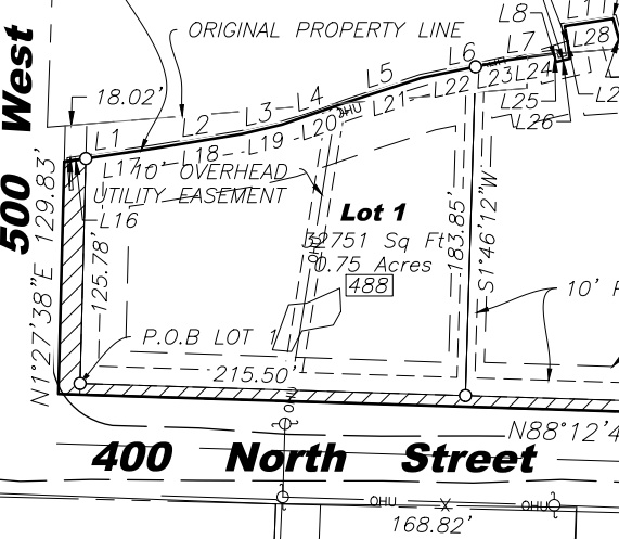 488 W 400 N, Hyrum, Utah 84319, ,Land,For sale,400,2009454