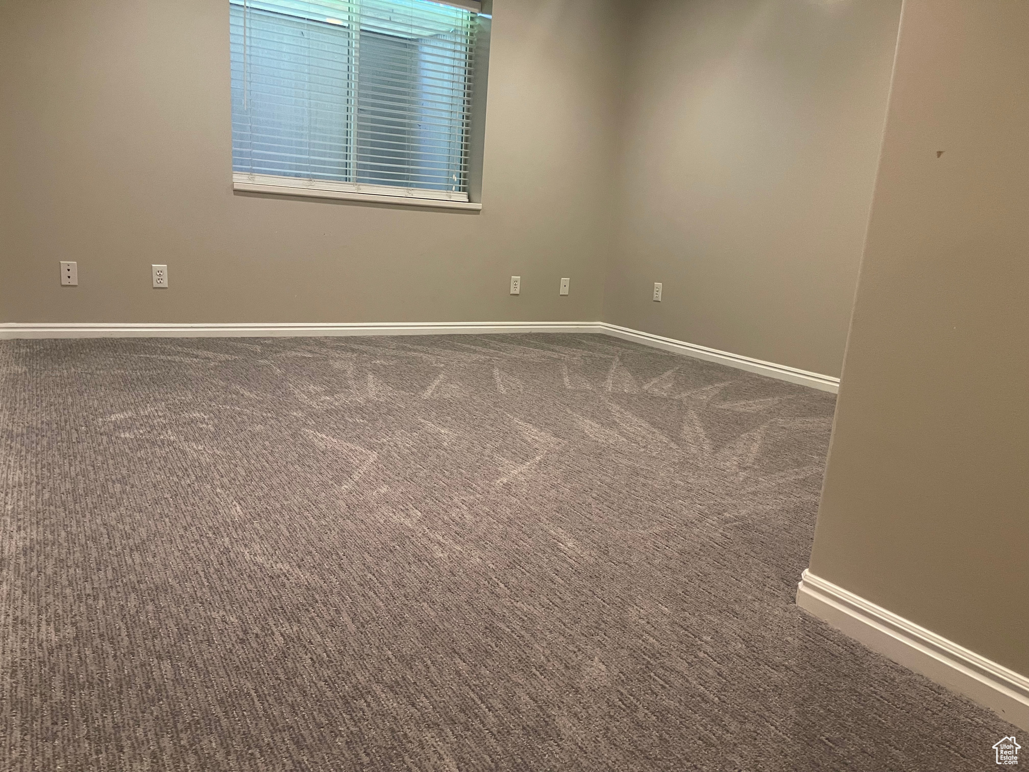 View of Large carpeted bedroom