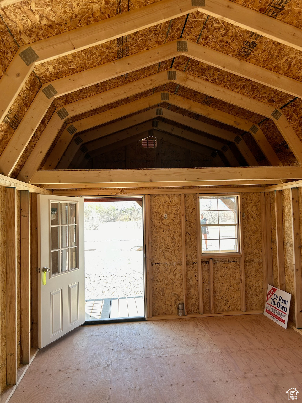 View of storage room