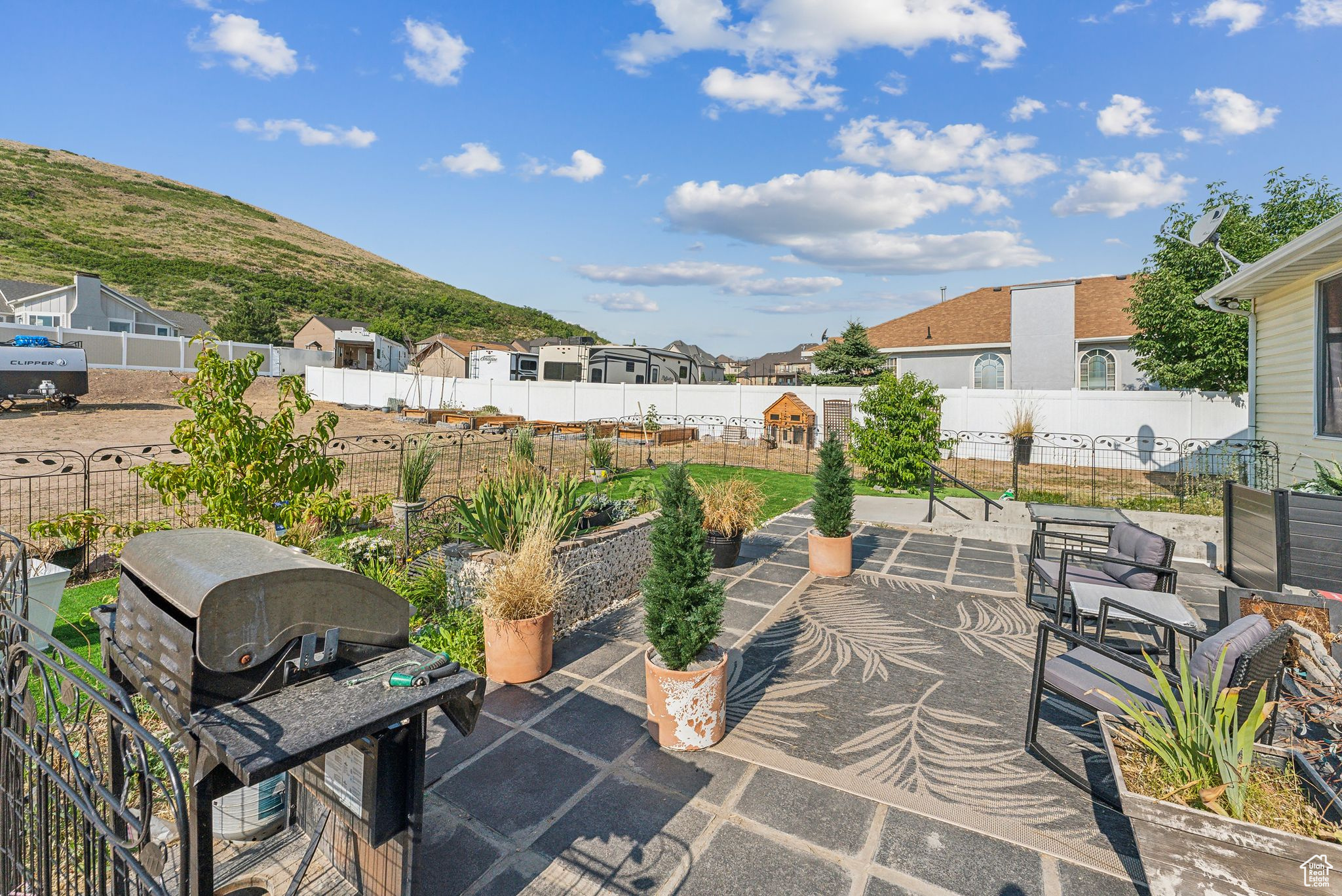 View of patio