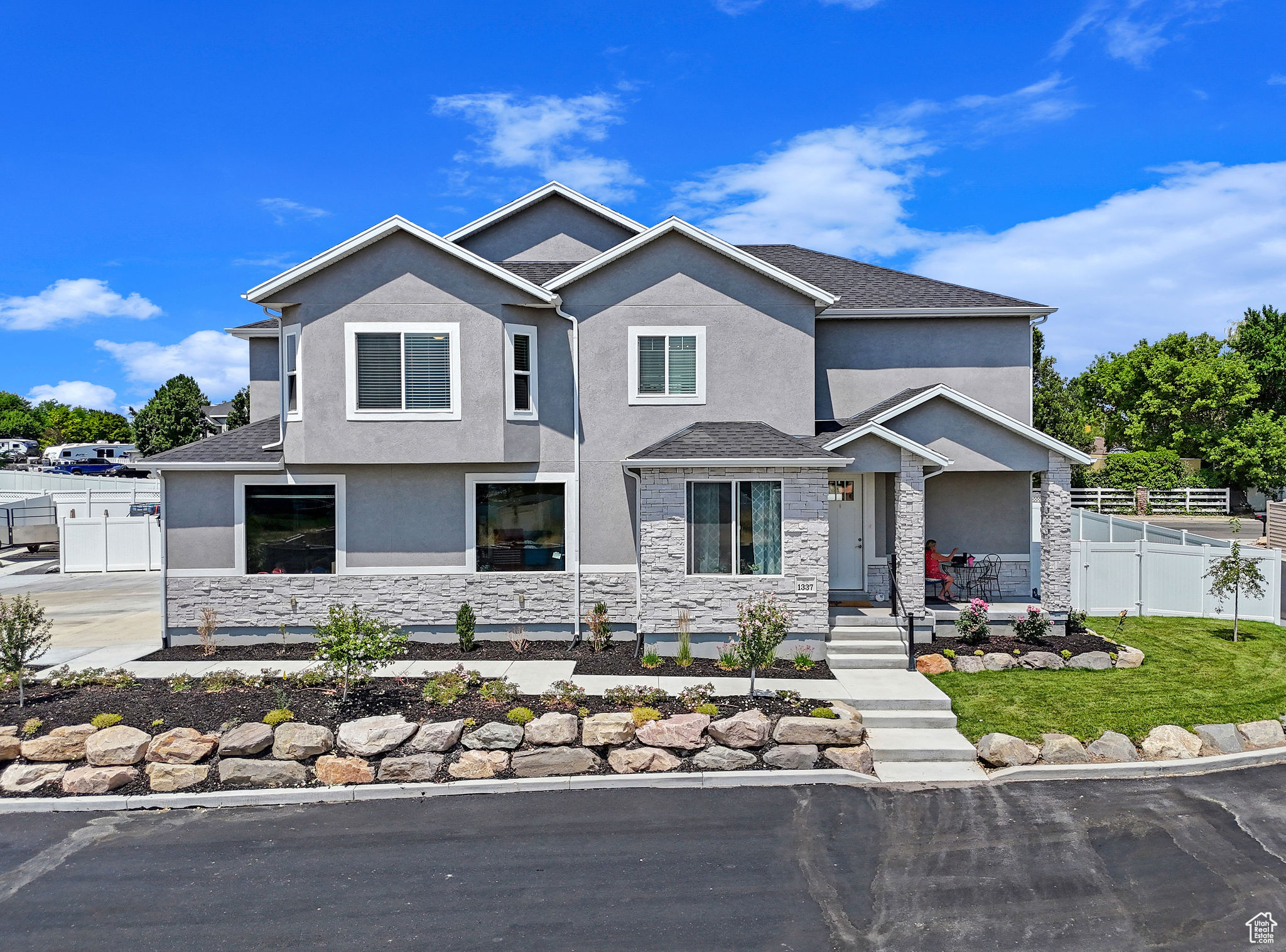 View of craftsman-style home