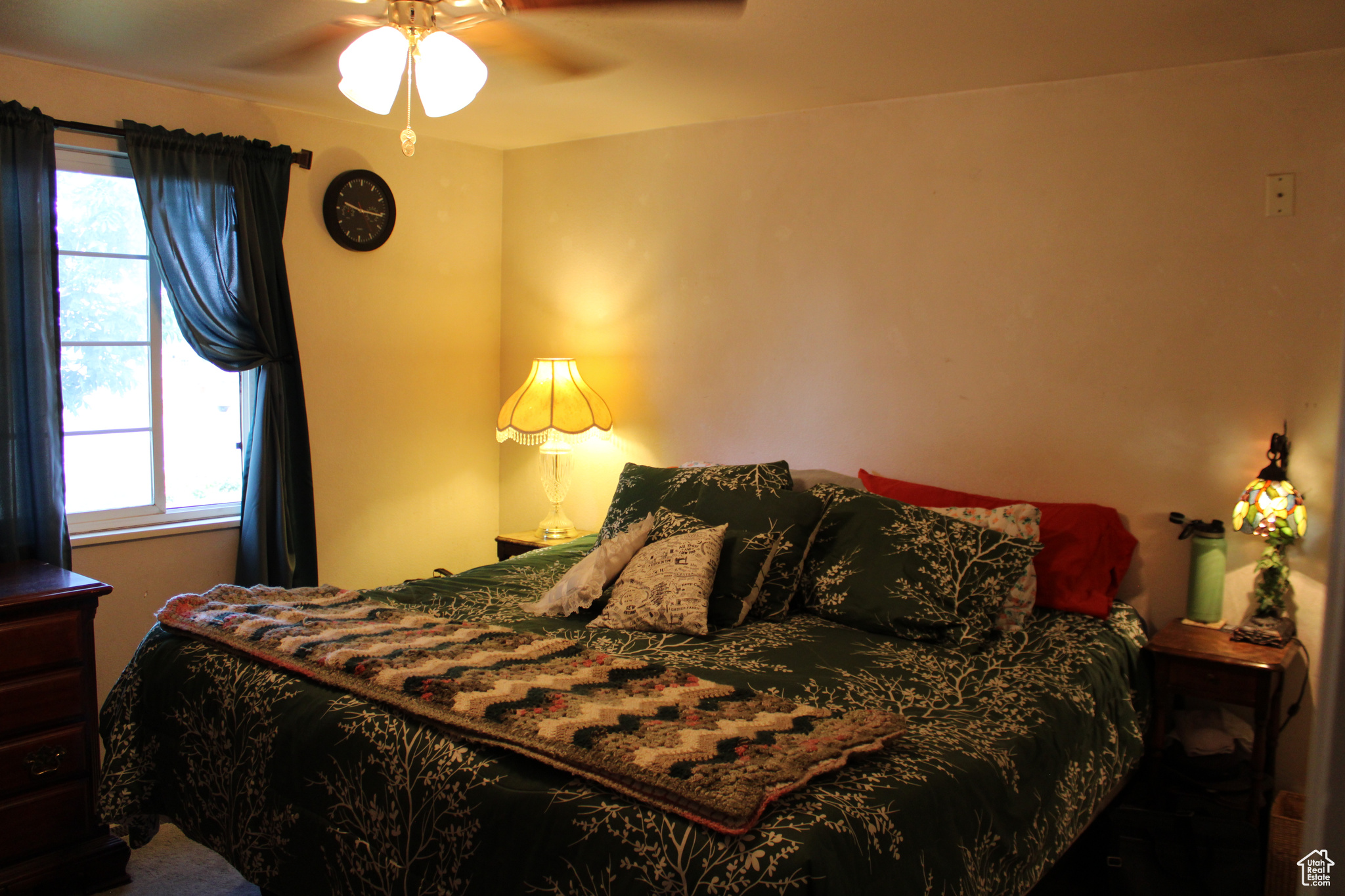 Master Bedroom featuring ceiling fan.