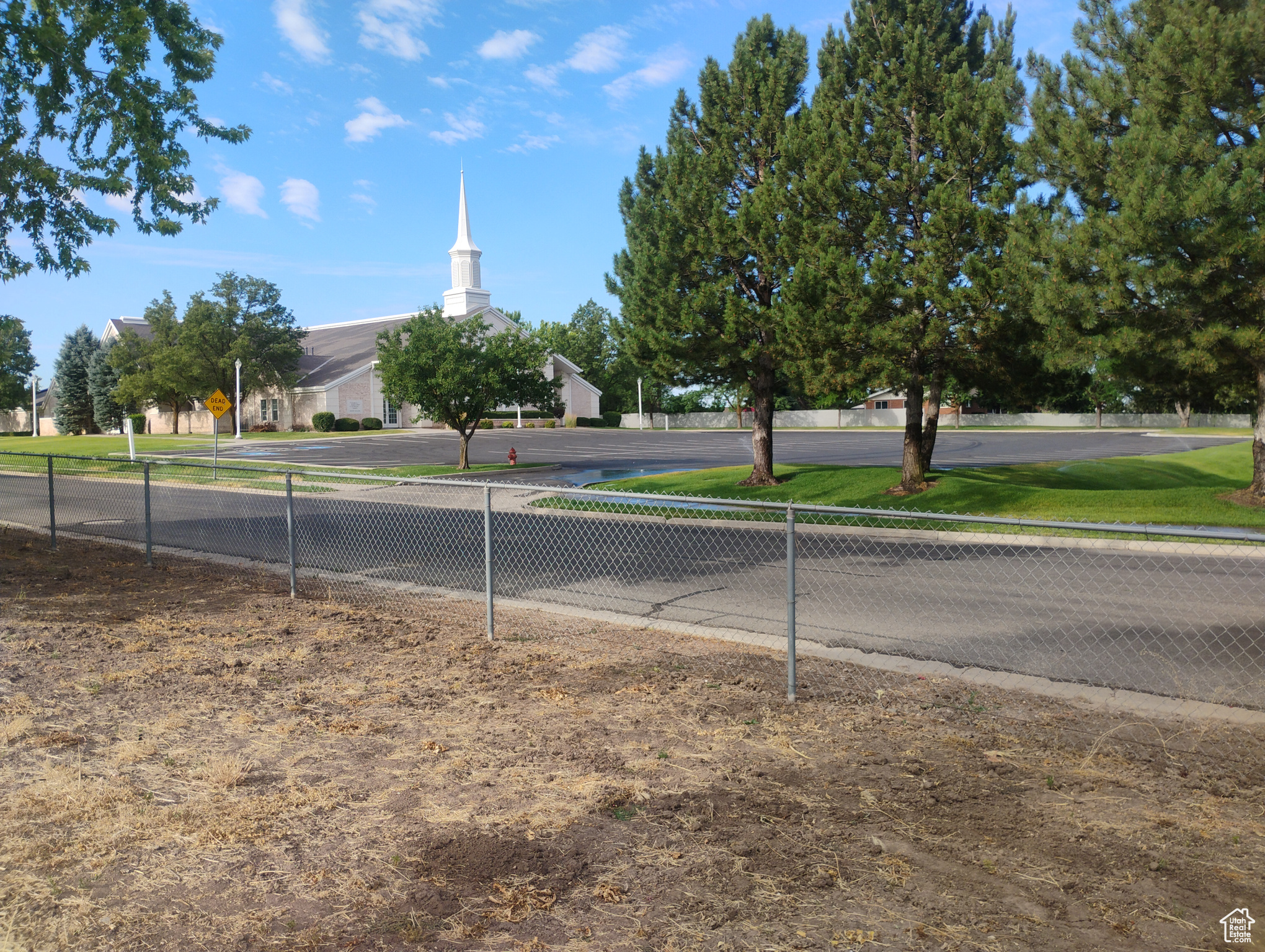 View of street facing southwest