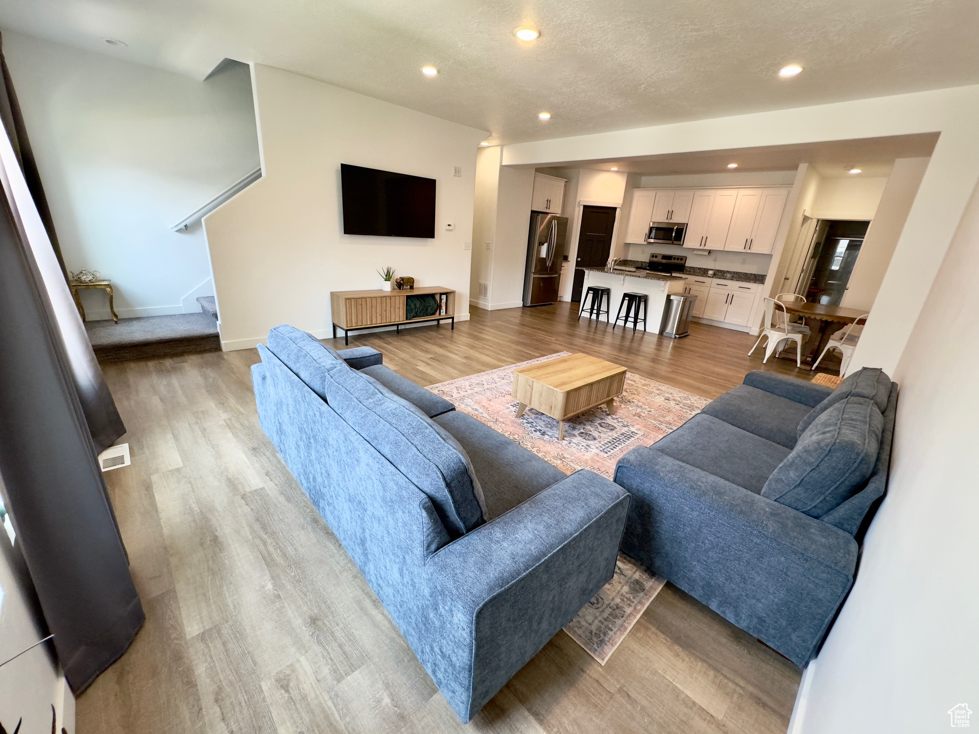 Open & large family room