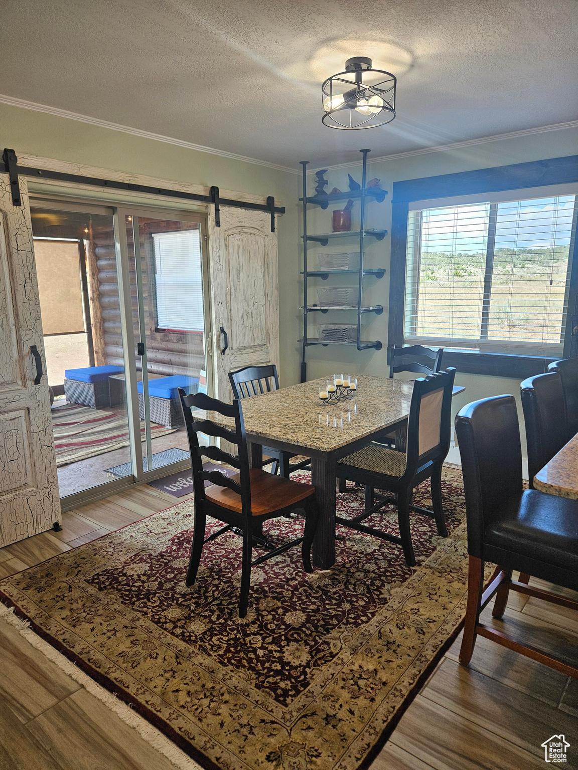 Dining Room w/sliding glass door to covered patio!