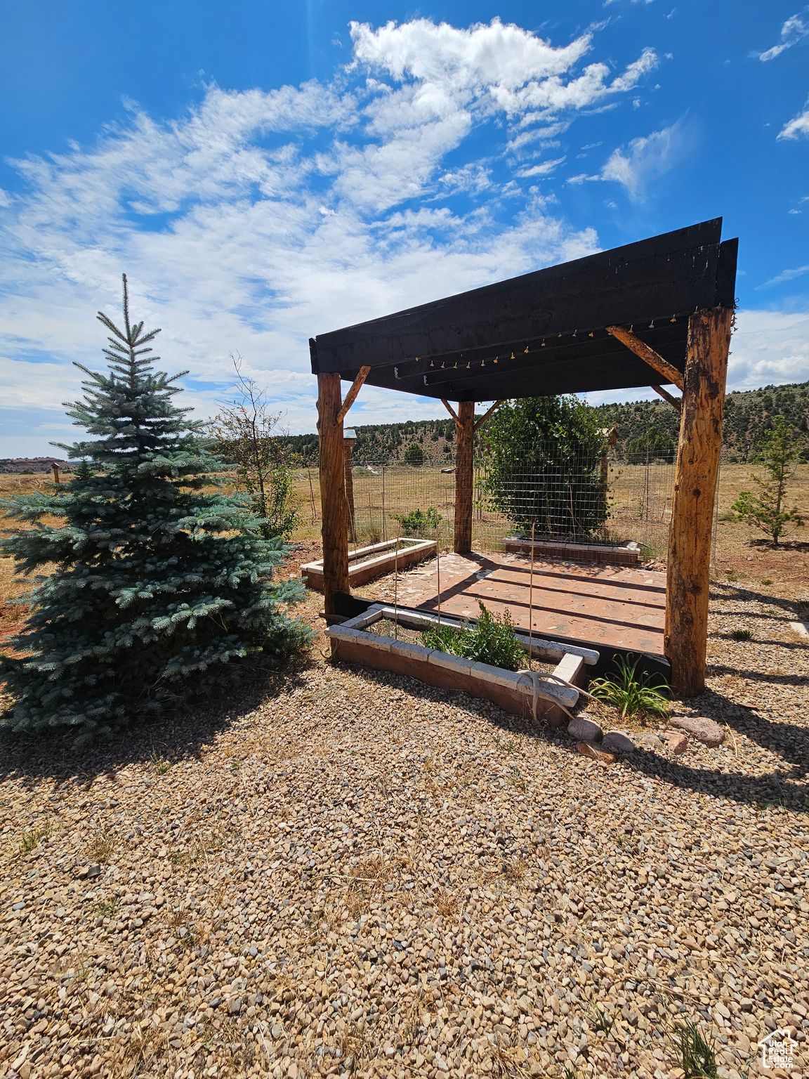 Cute Gazebo & Planter Boxes!