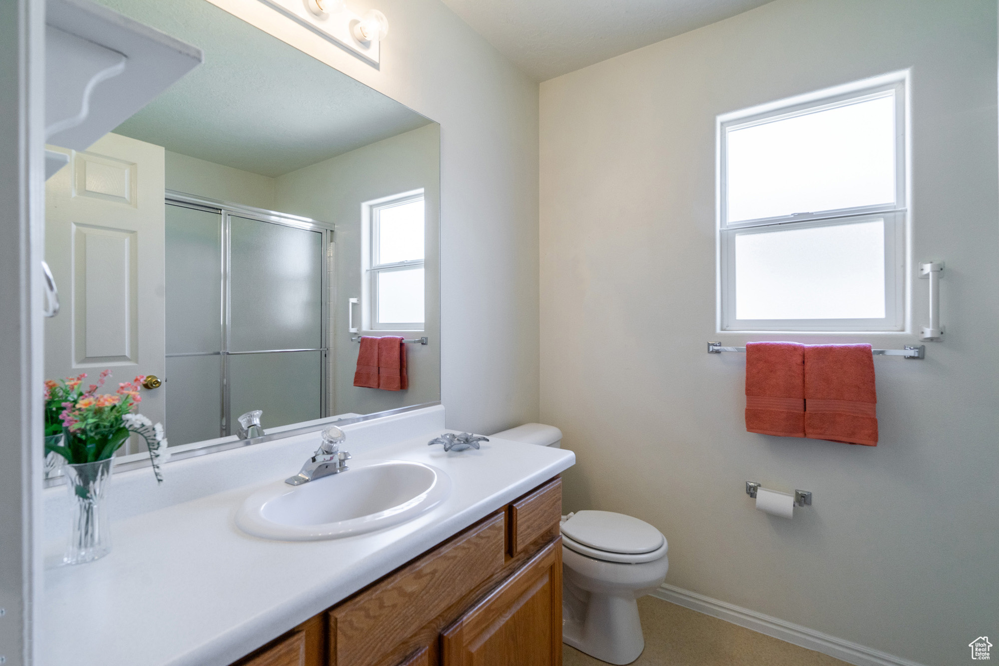 Guest Bathroom with step in shower