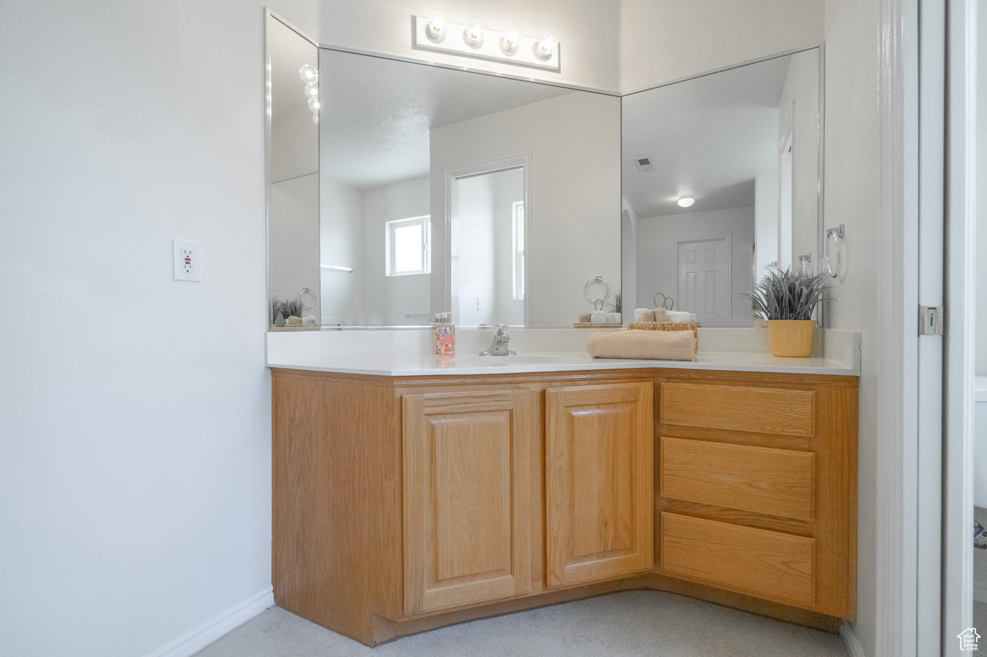 Primary Bathroom with vanity