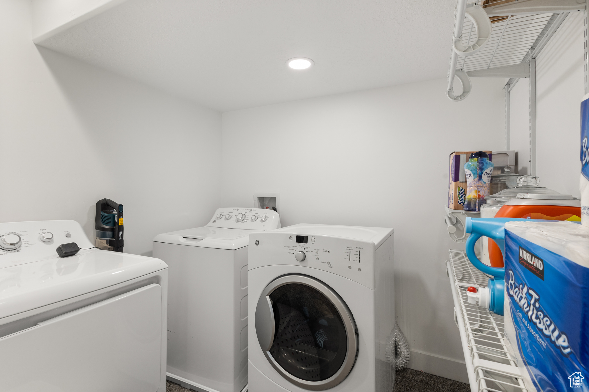 Basement laundry