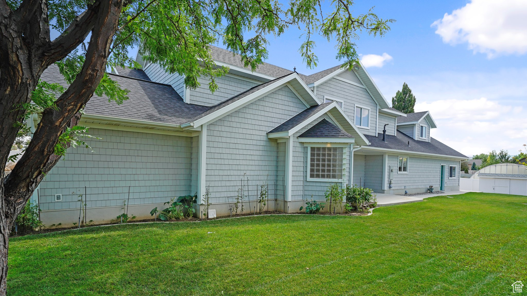 View of back of home