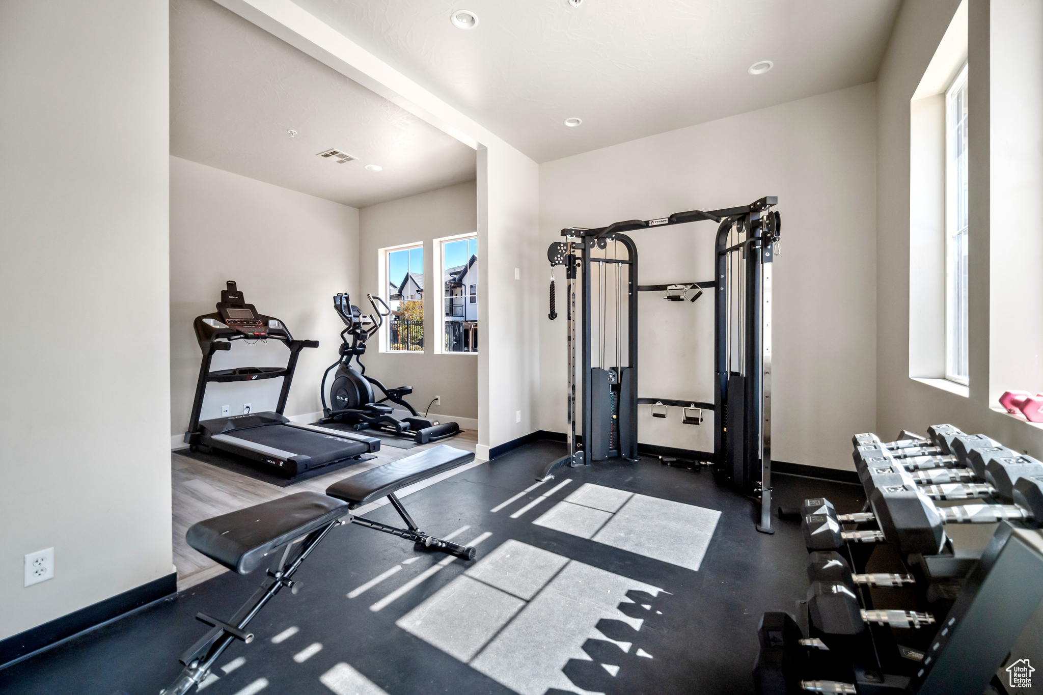 View of exercise room