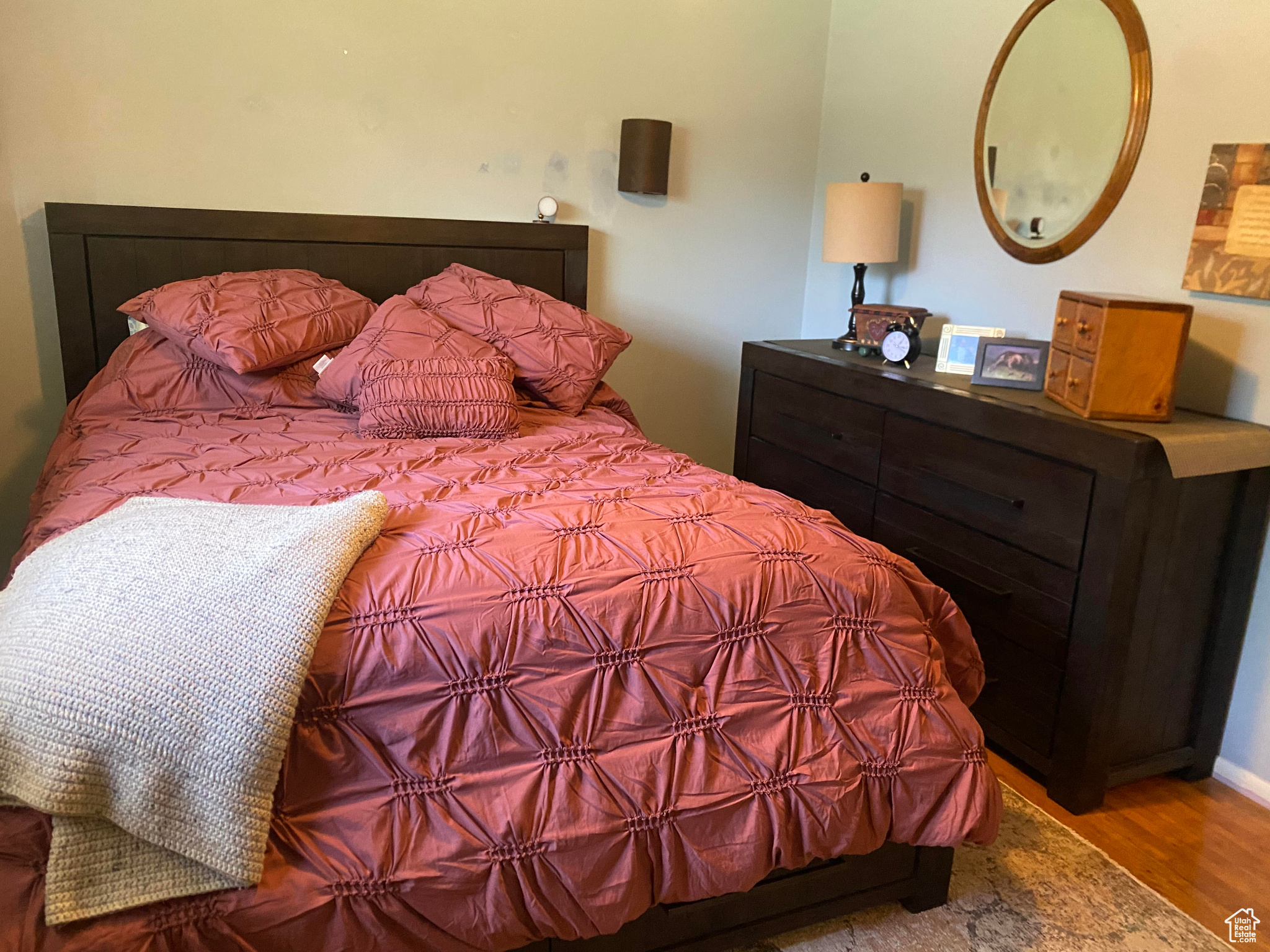 Bedroom #1 featuring hardwood flooring