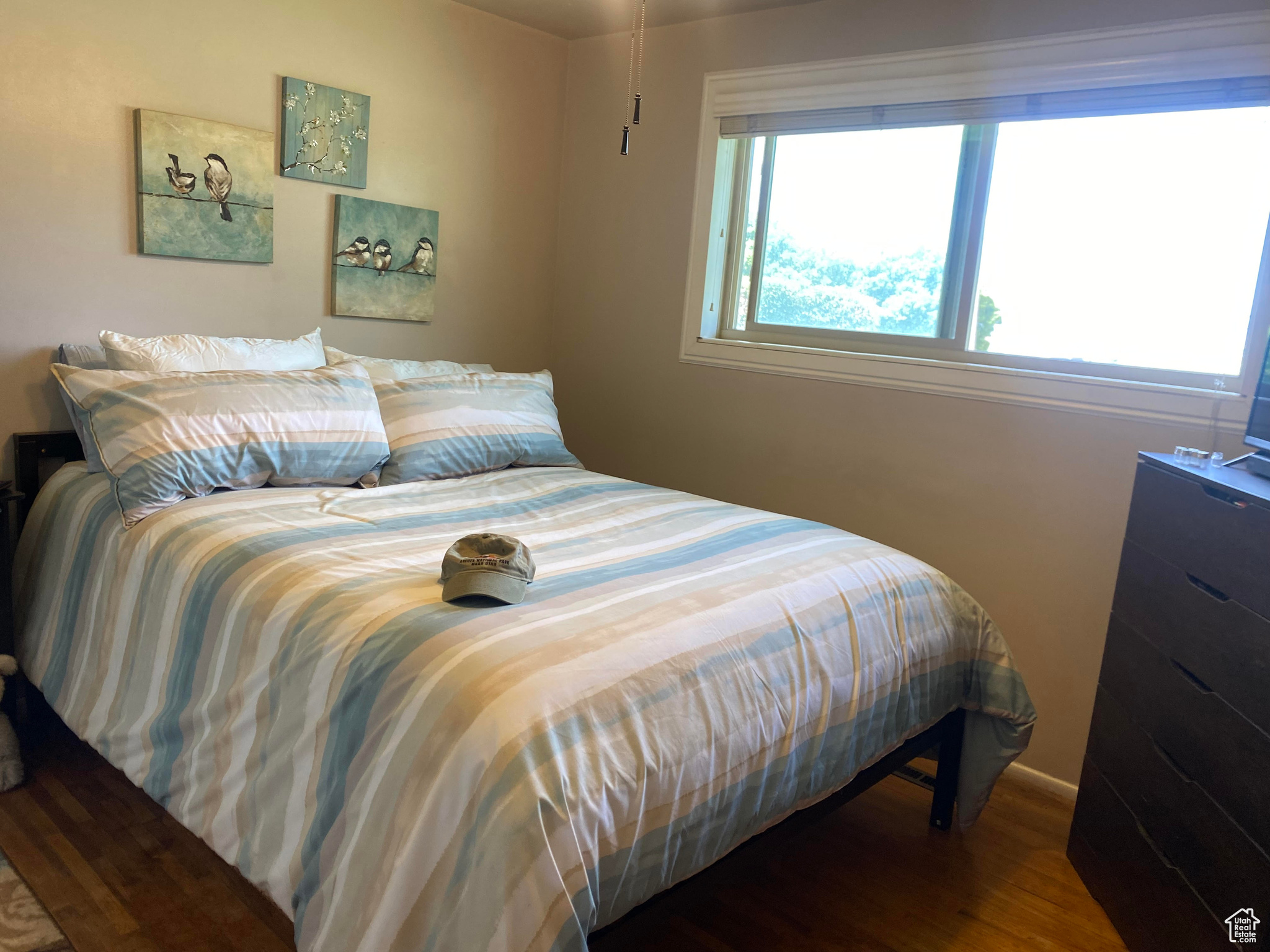 Bedroom #2 featuring wood flooring