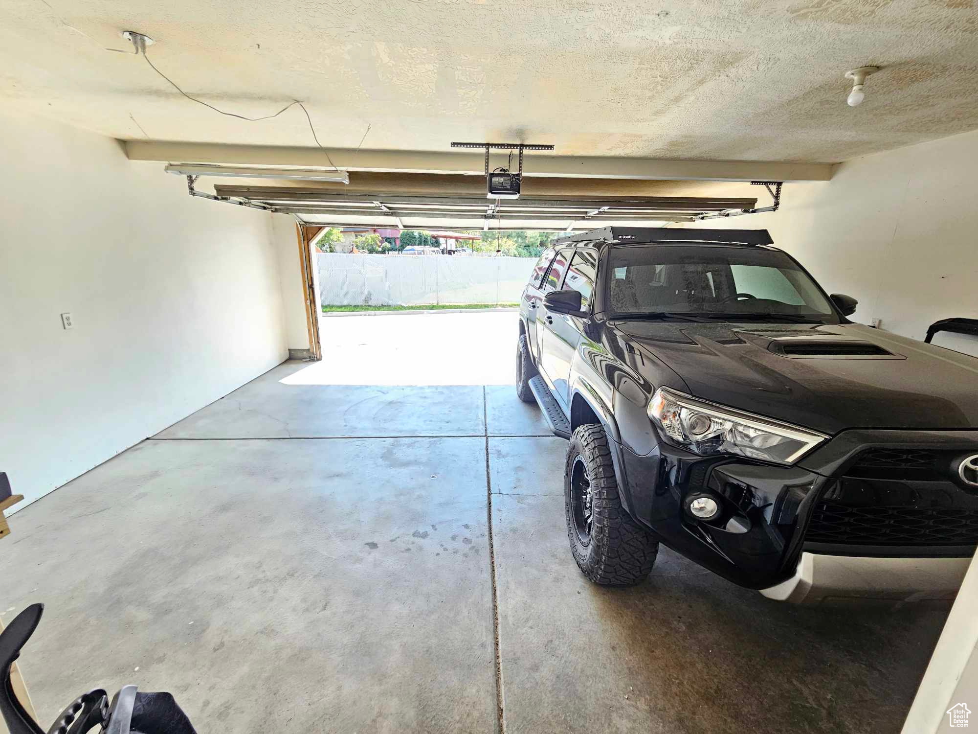 Large 2 car garage