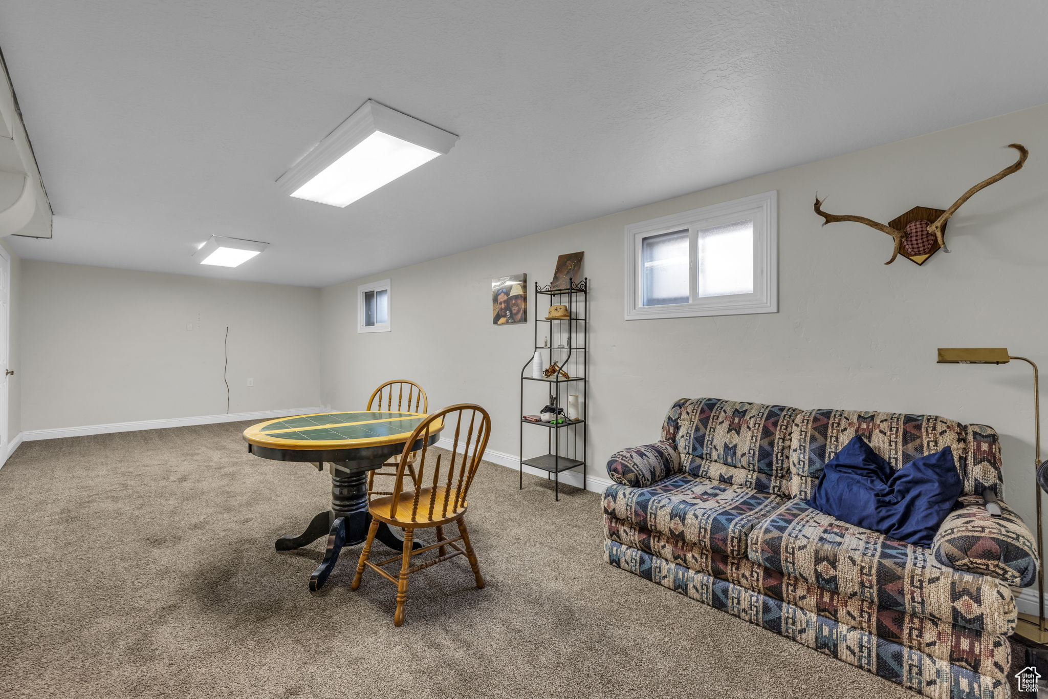 Family Room in Basement