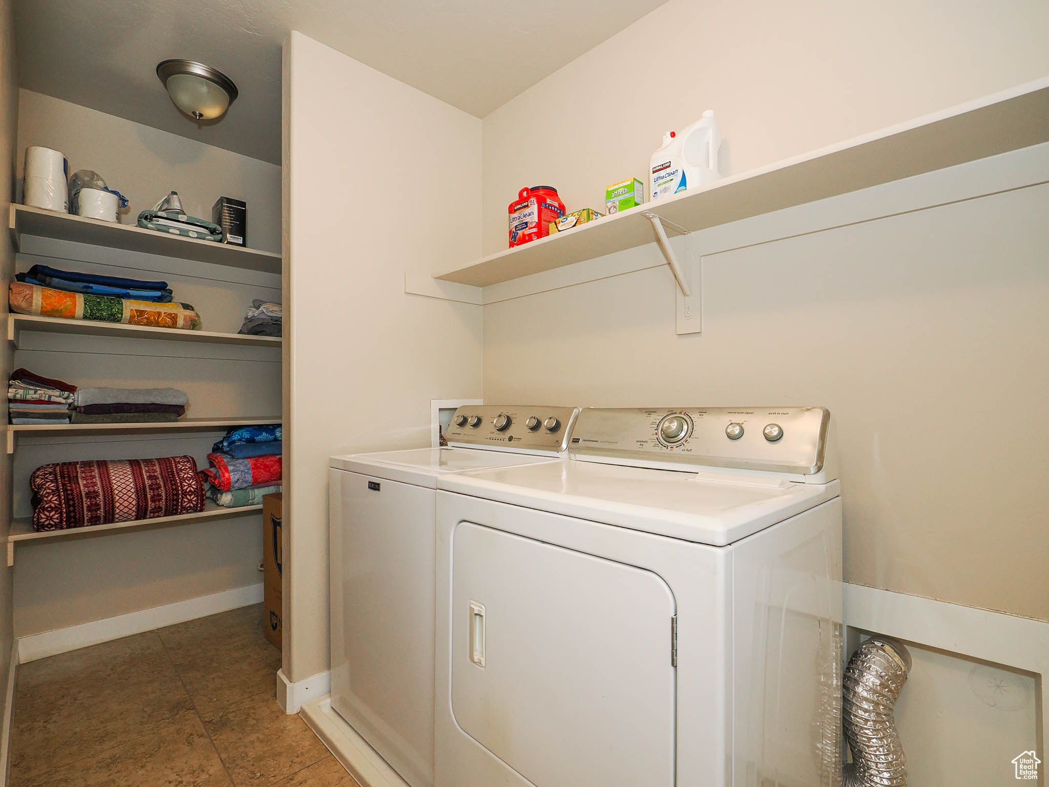 Laundry & Storage - Upper Level