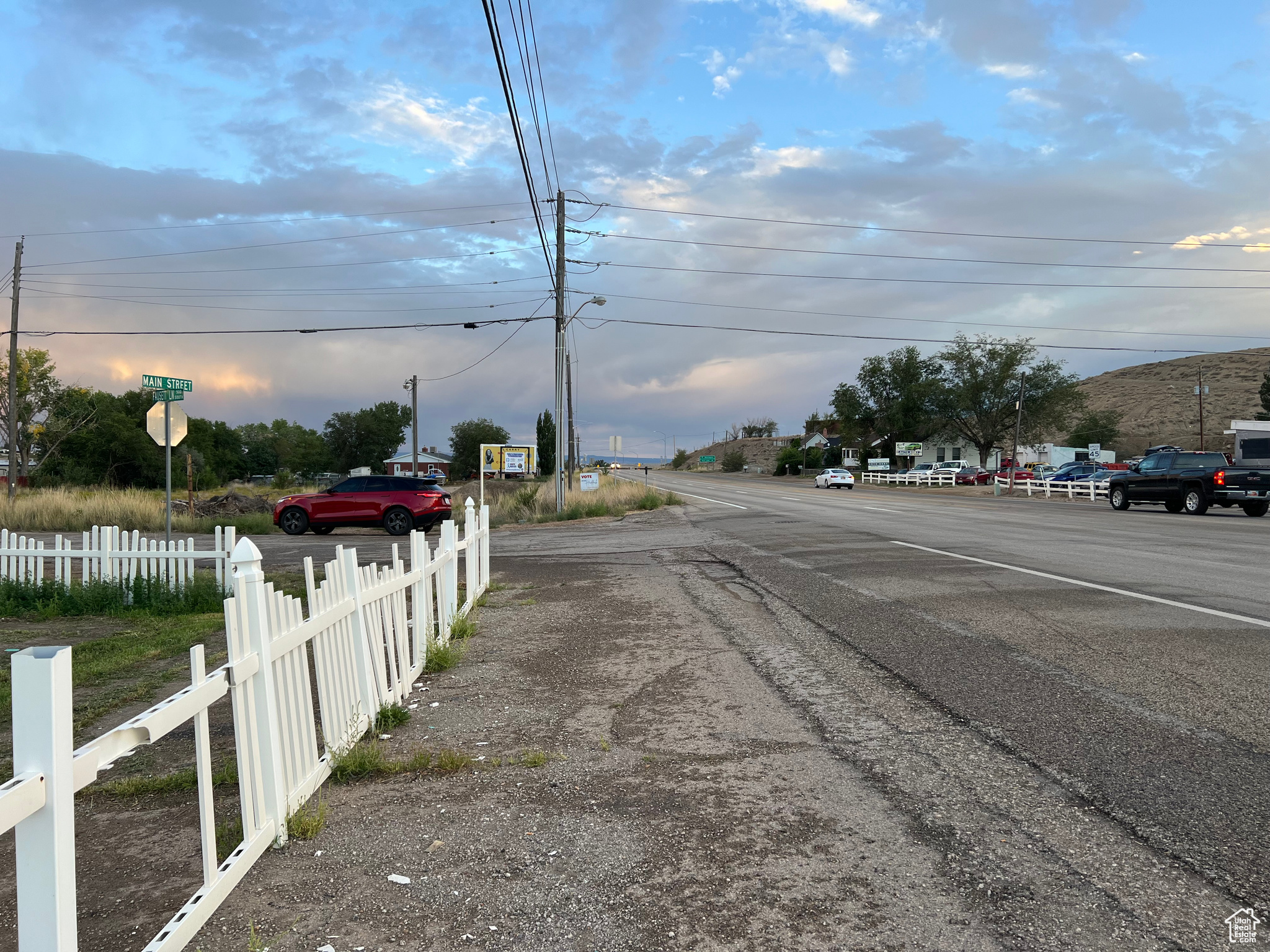 View of street