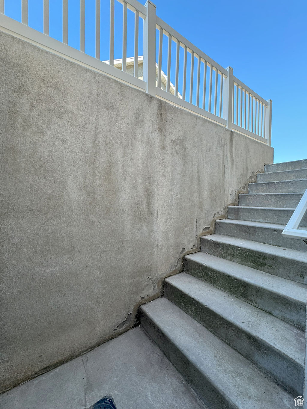 View of stairs