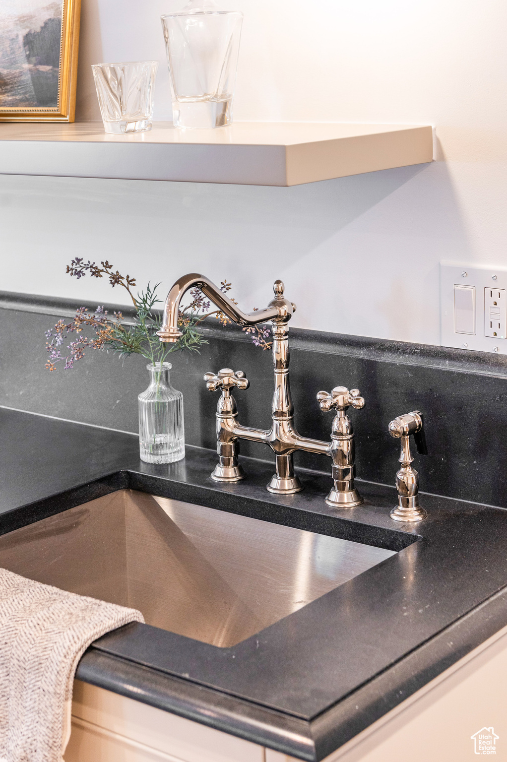 Interior details featuring sink