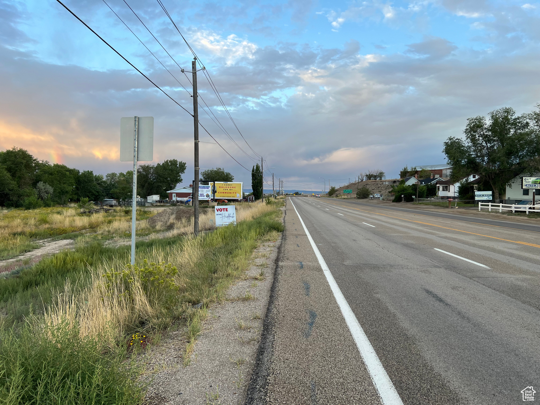 View of street