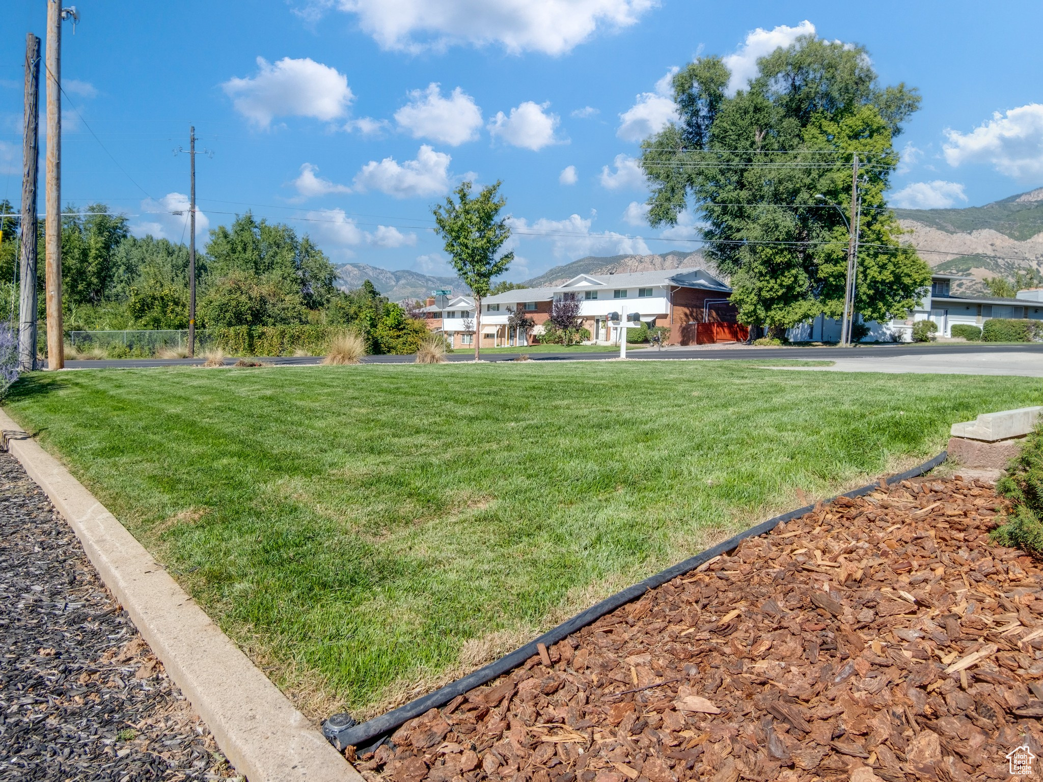 Newly landscaped