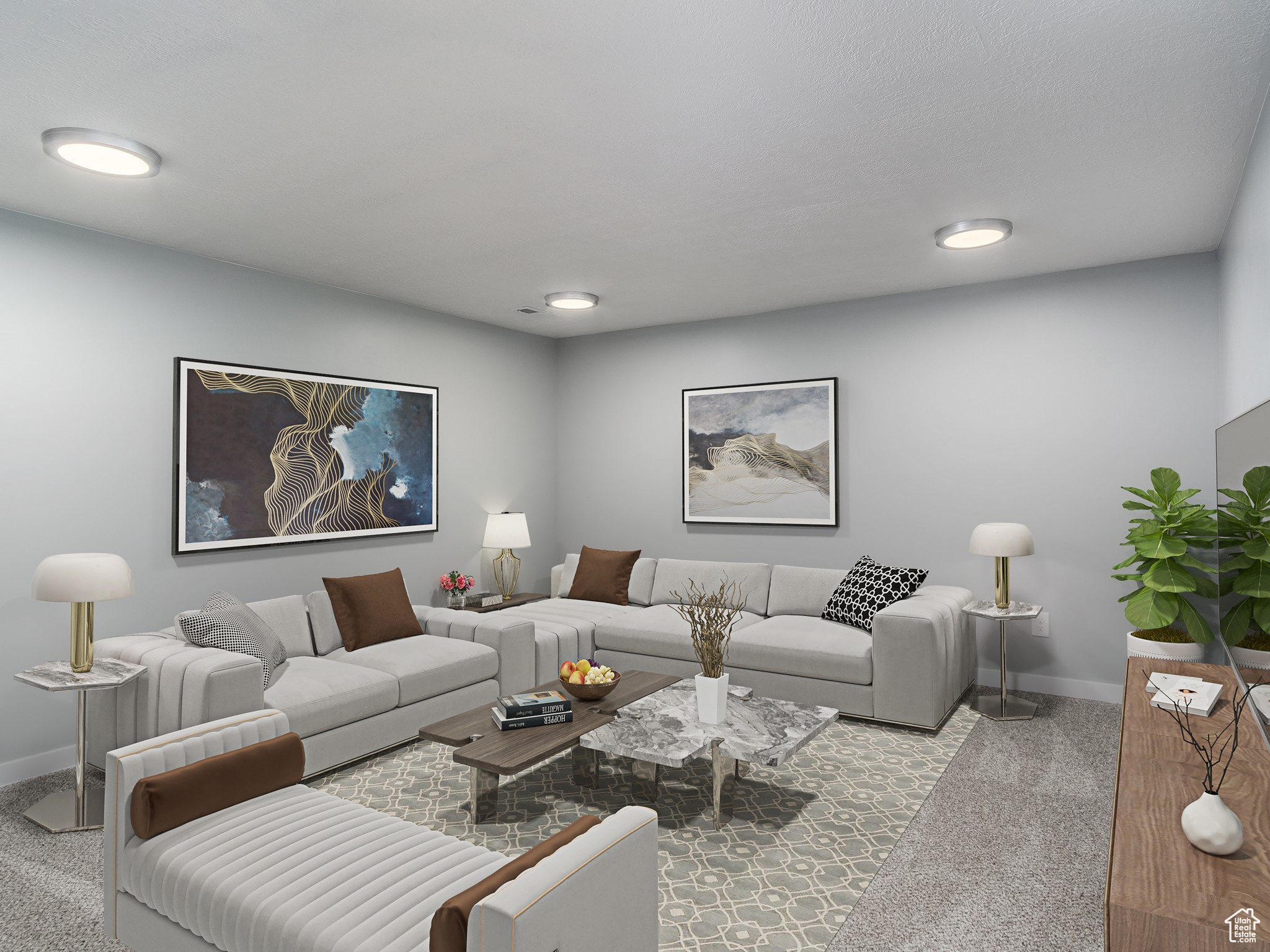 Basement Unit Family Room