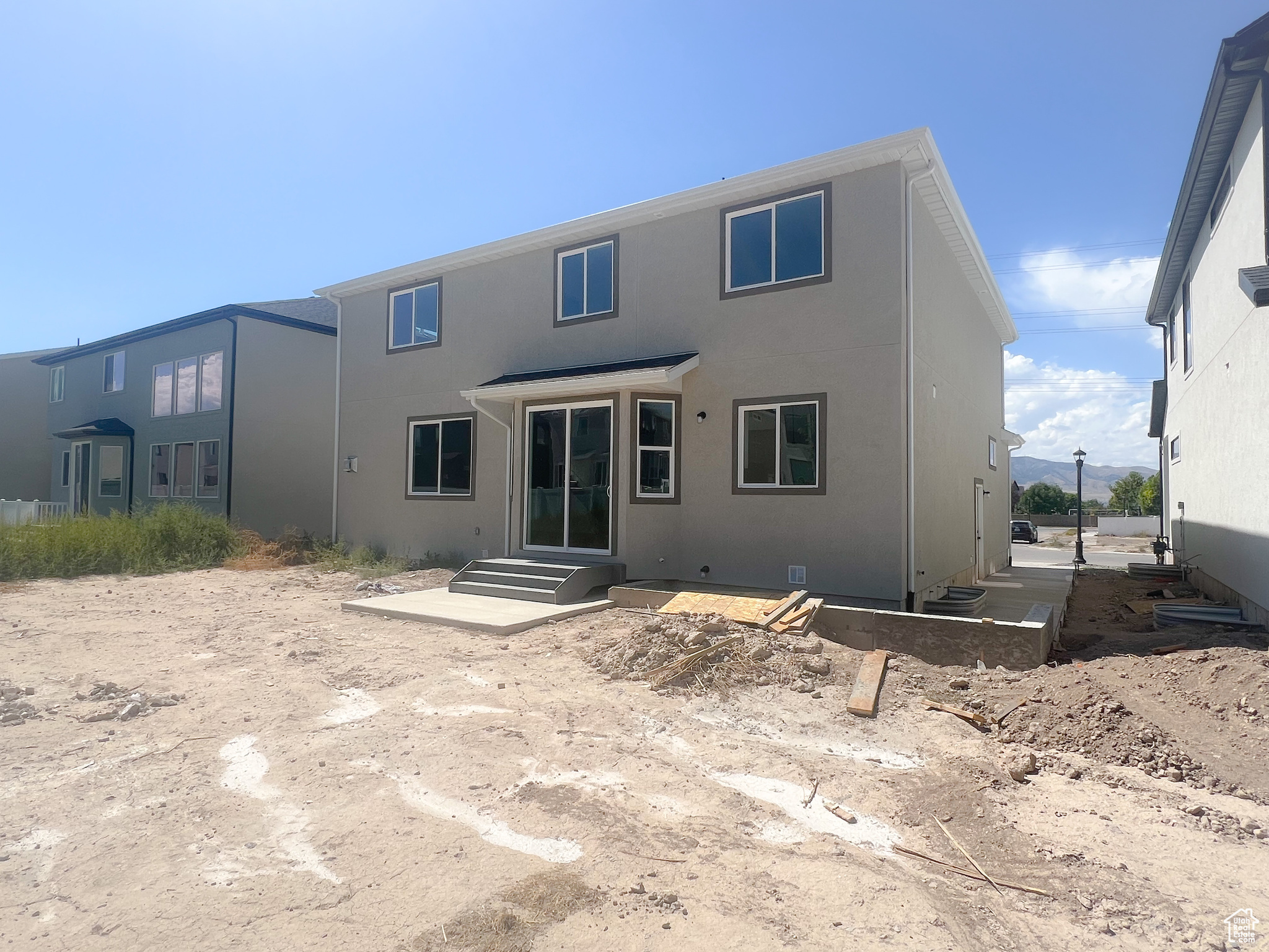 View of rear view of house