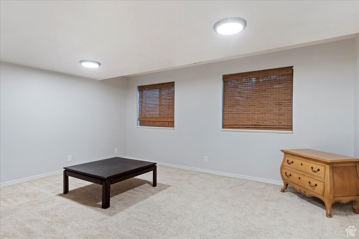 Family room downstairs, can also be used as a Game Room or a Theater Room.