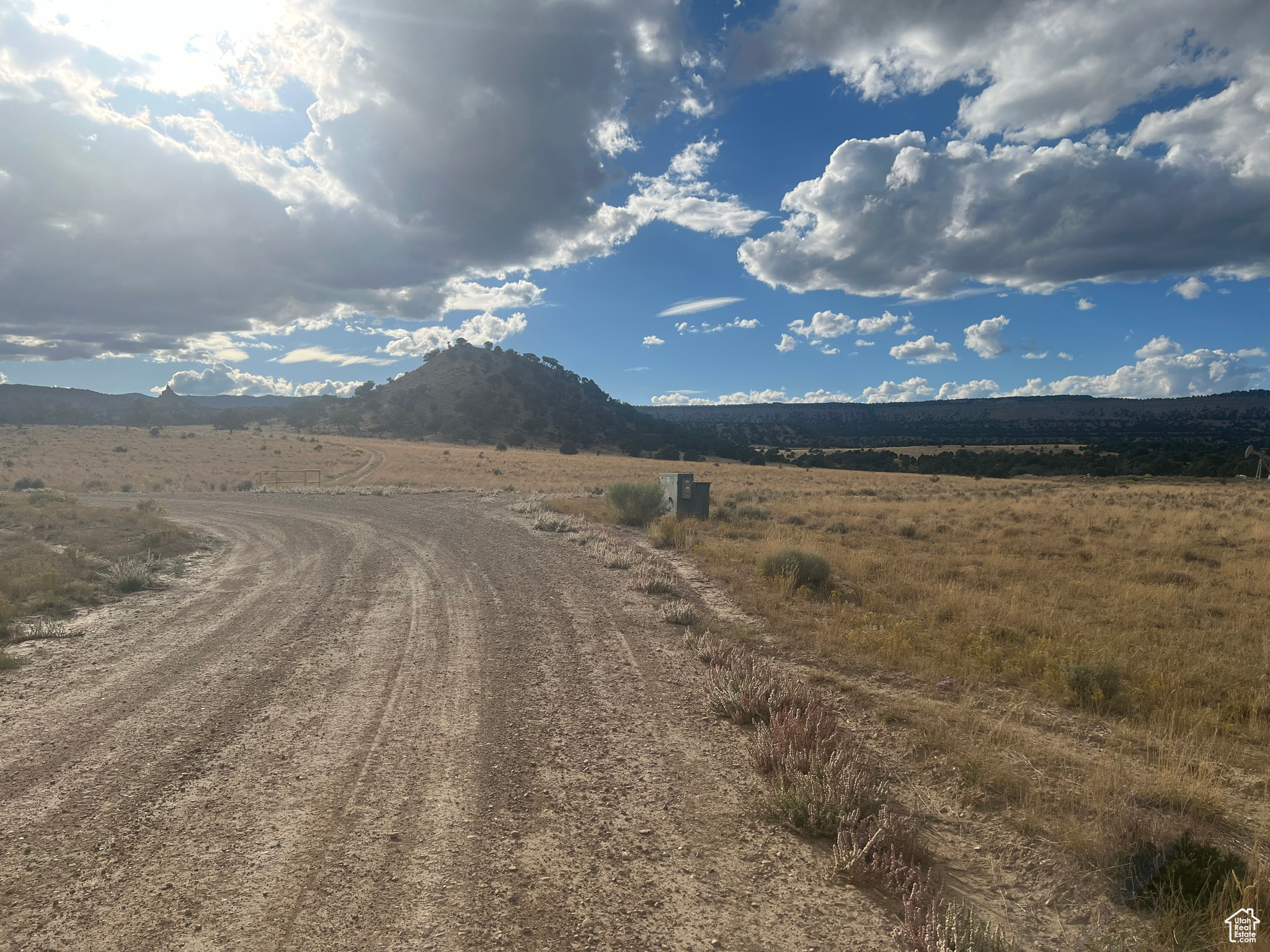 View of mountain feature featuring a rural view